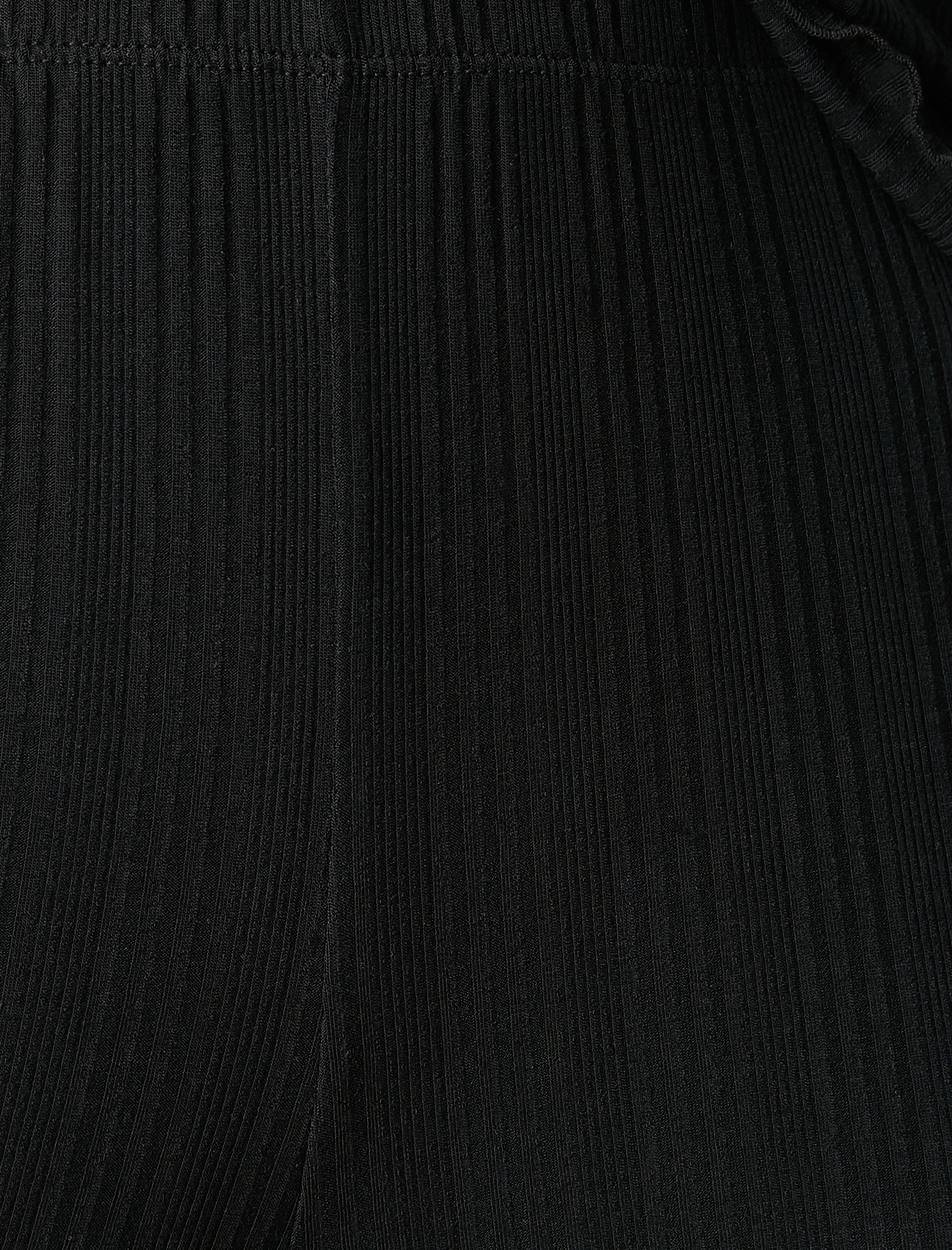   Pijama Altı Düz Paça Dokulu Rahat Kesim