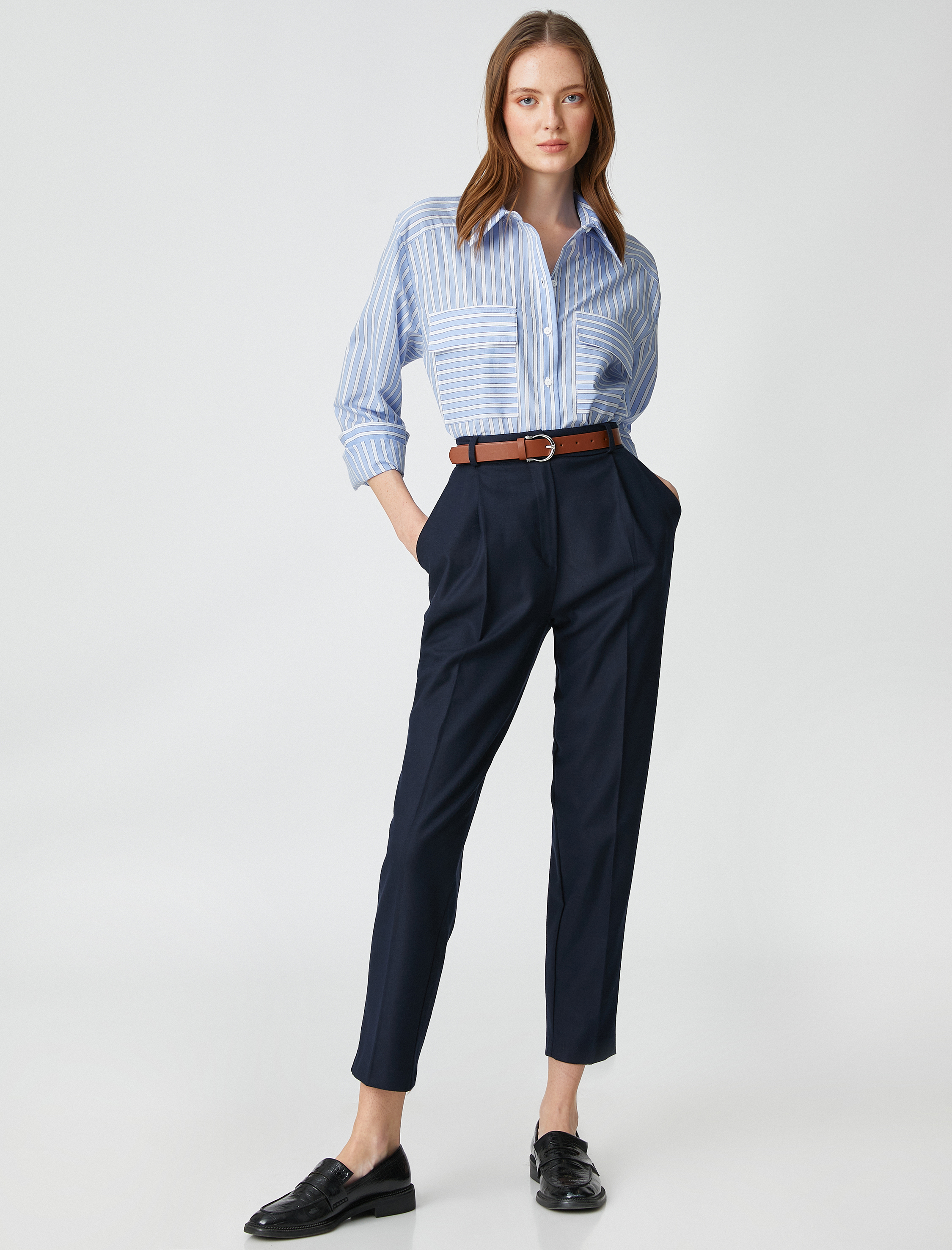   Cepli Gömlek Lastik Detaylı