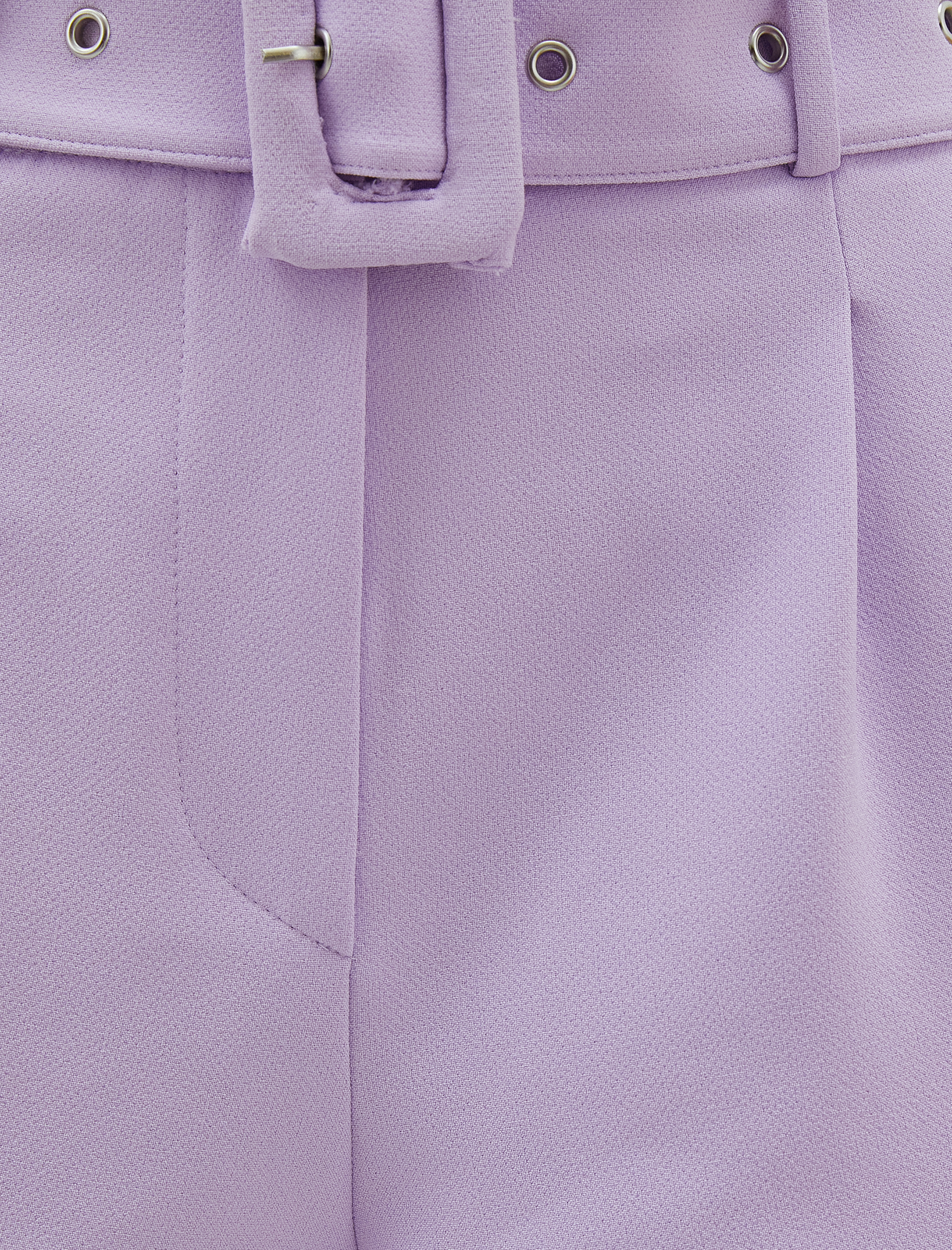   Kemerli Havuç Pantolon Pileli Cepli