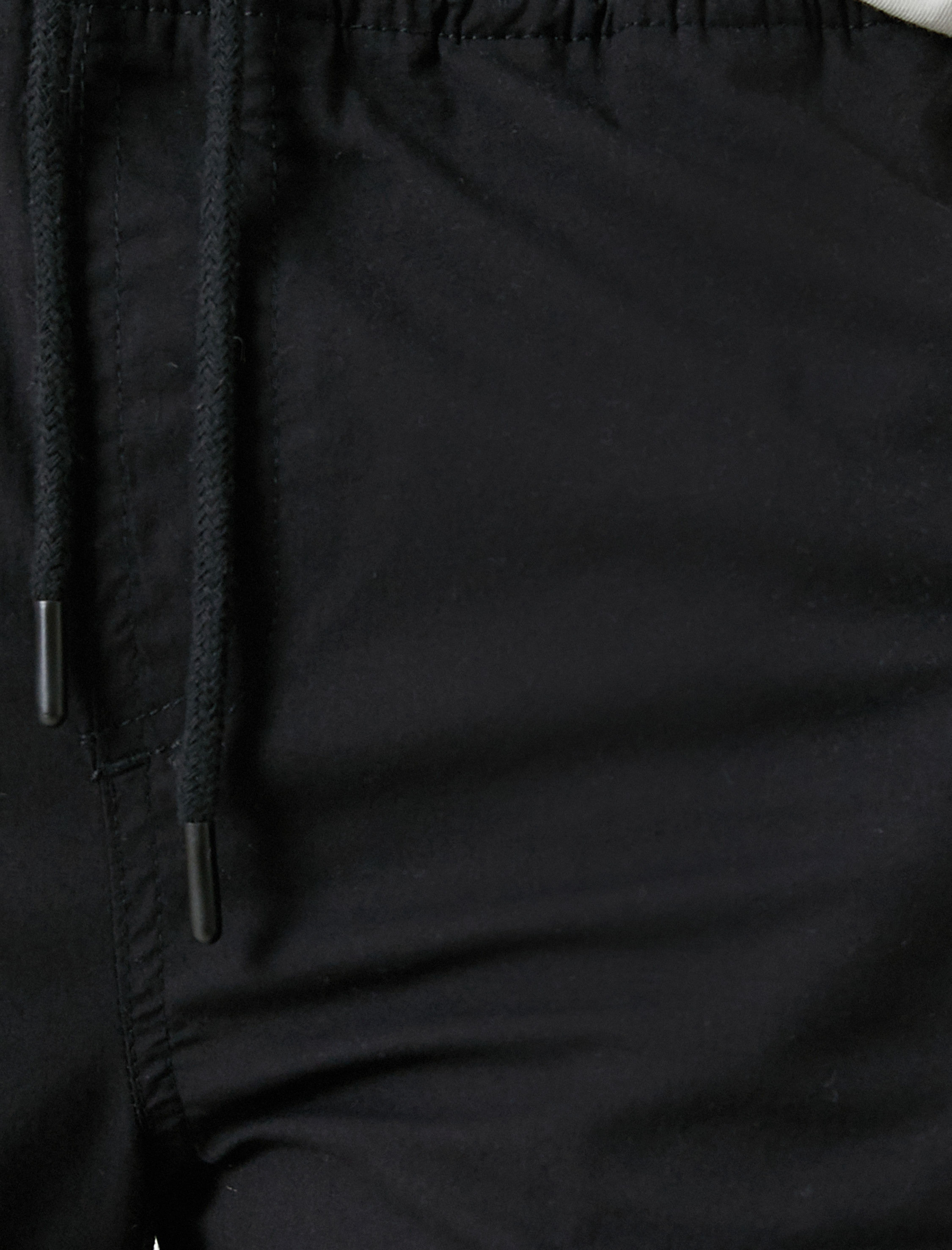   Chino Jogger Pantolon Beli Bağcıklı Cep Detaylı Pamuklu