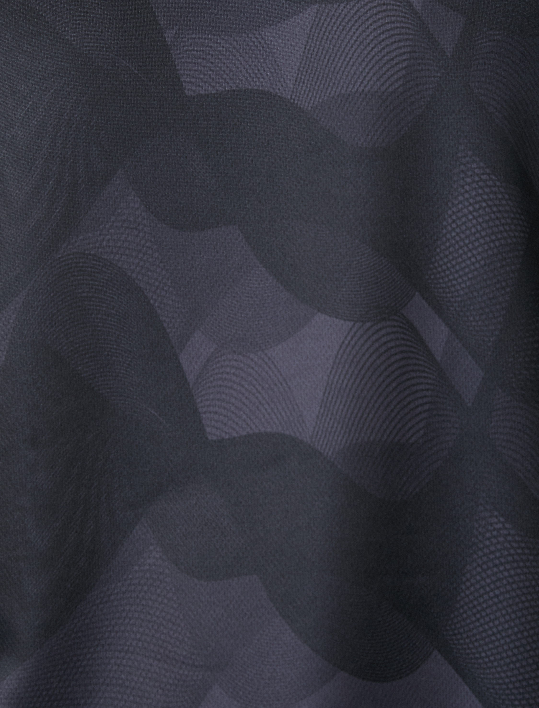   Spor Tişört Soyut Baskı Detaylı Bisiklet Yaka