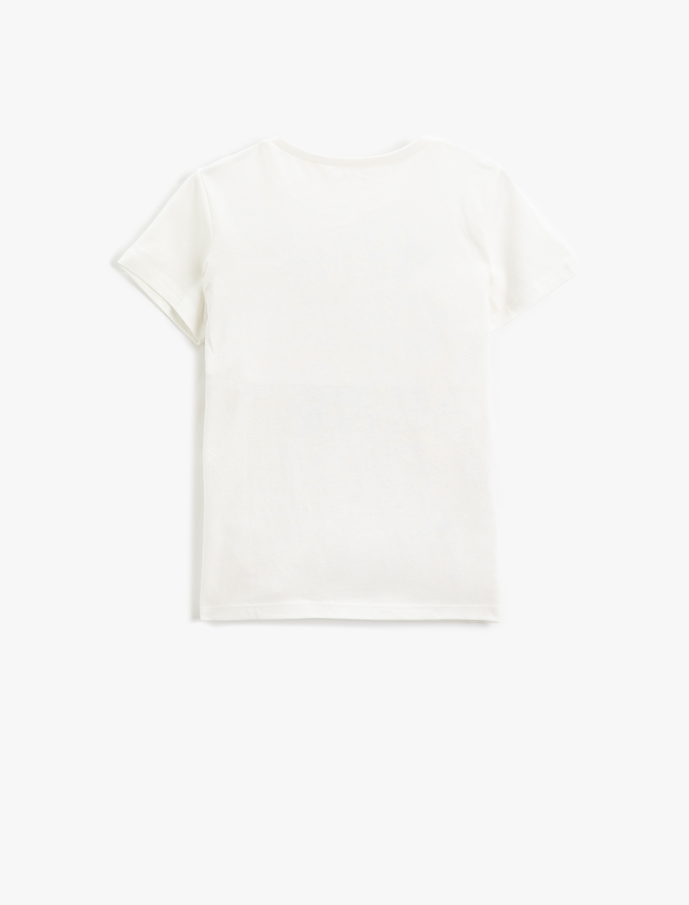  Erkek Çocuk Tişört Baskılı Kısa Kollu Bisiklet Yaka Pamuklu