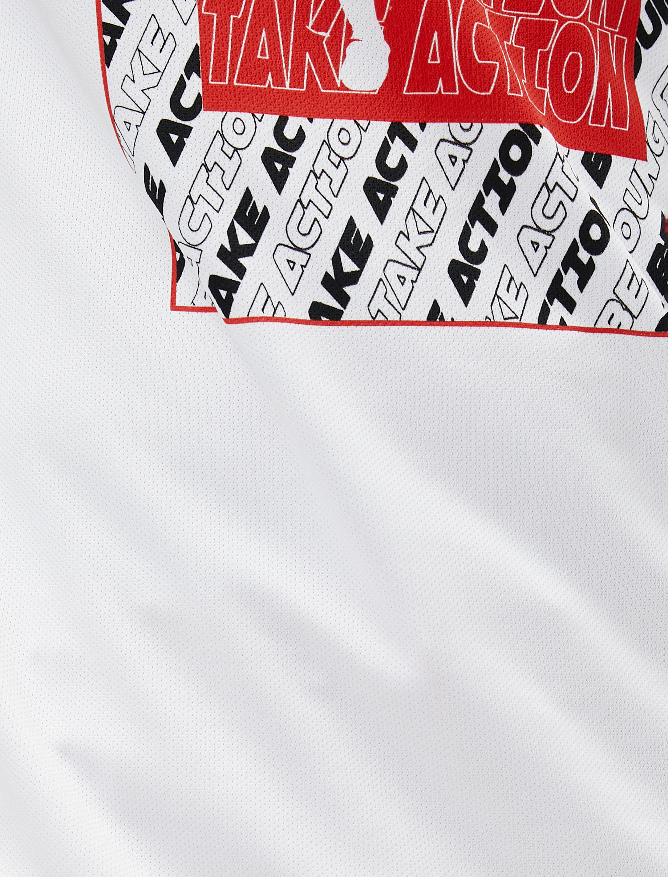 Spor Oversize Tişört Basketbol Baskılı Bisiklet Yaka Kısa Kollu