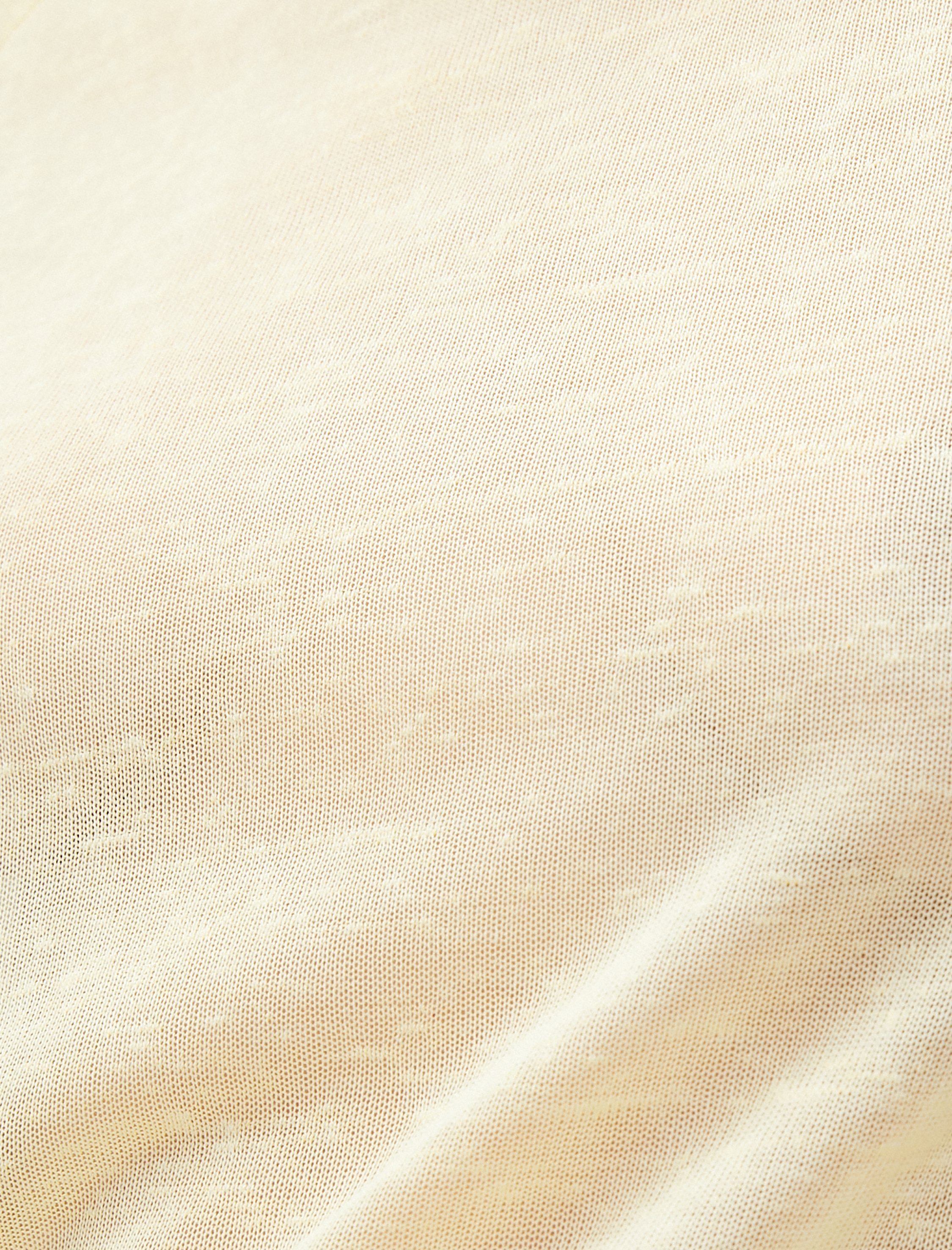   Bisiklet Yaka Kısa Kollu Yarı Transparan Tişört