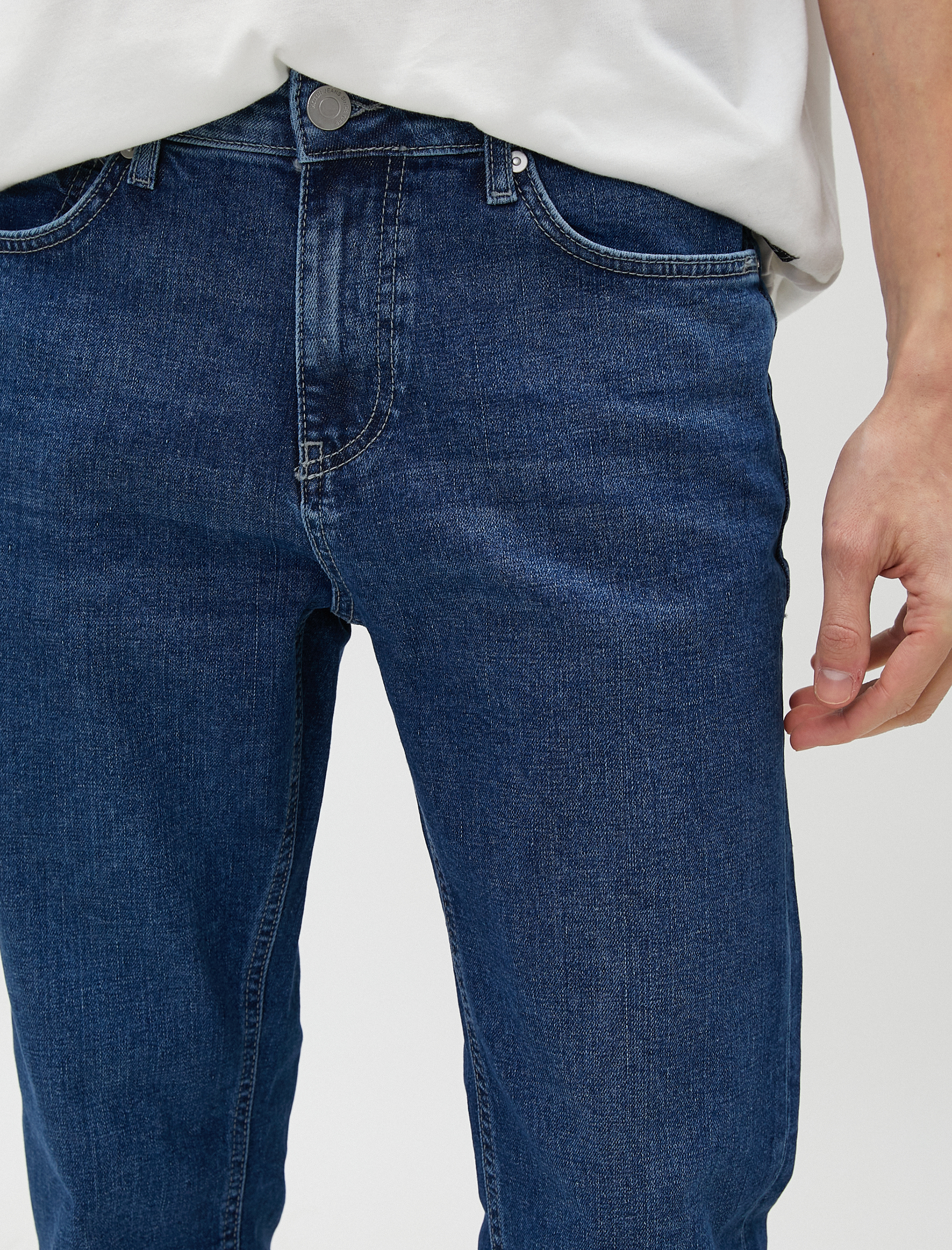   Slim Fit Kot Pantolon - Brad Jean