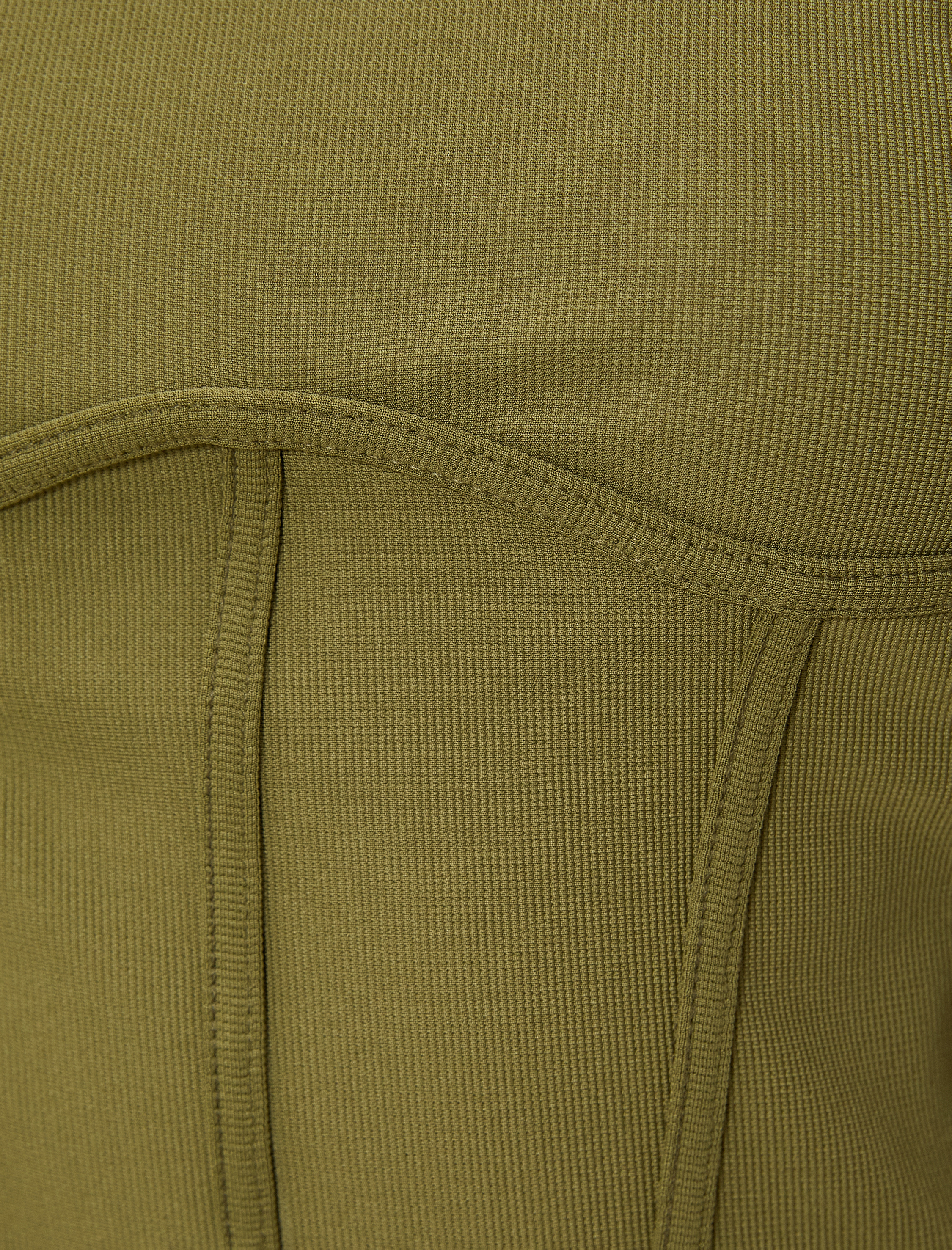   Crop Tişört Korse Görünümlü Kısa Kollu Bisiklet Yaka