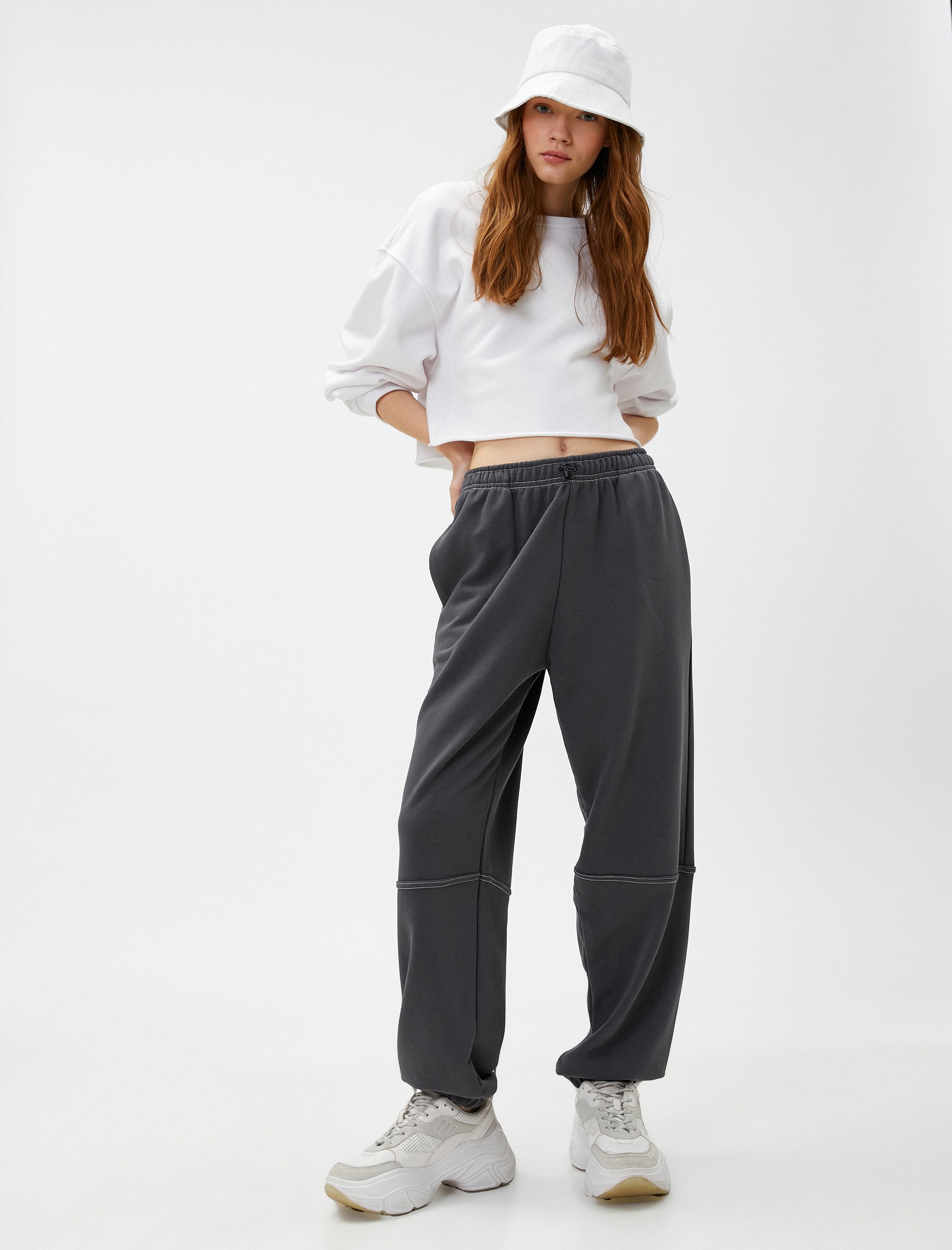   Jogger Eşofman Altı Cep Detaylı