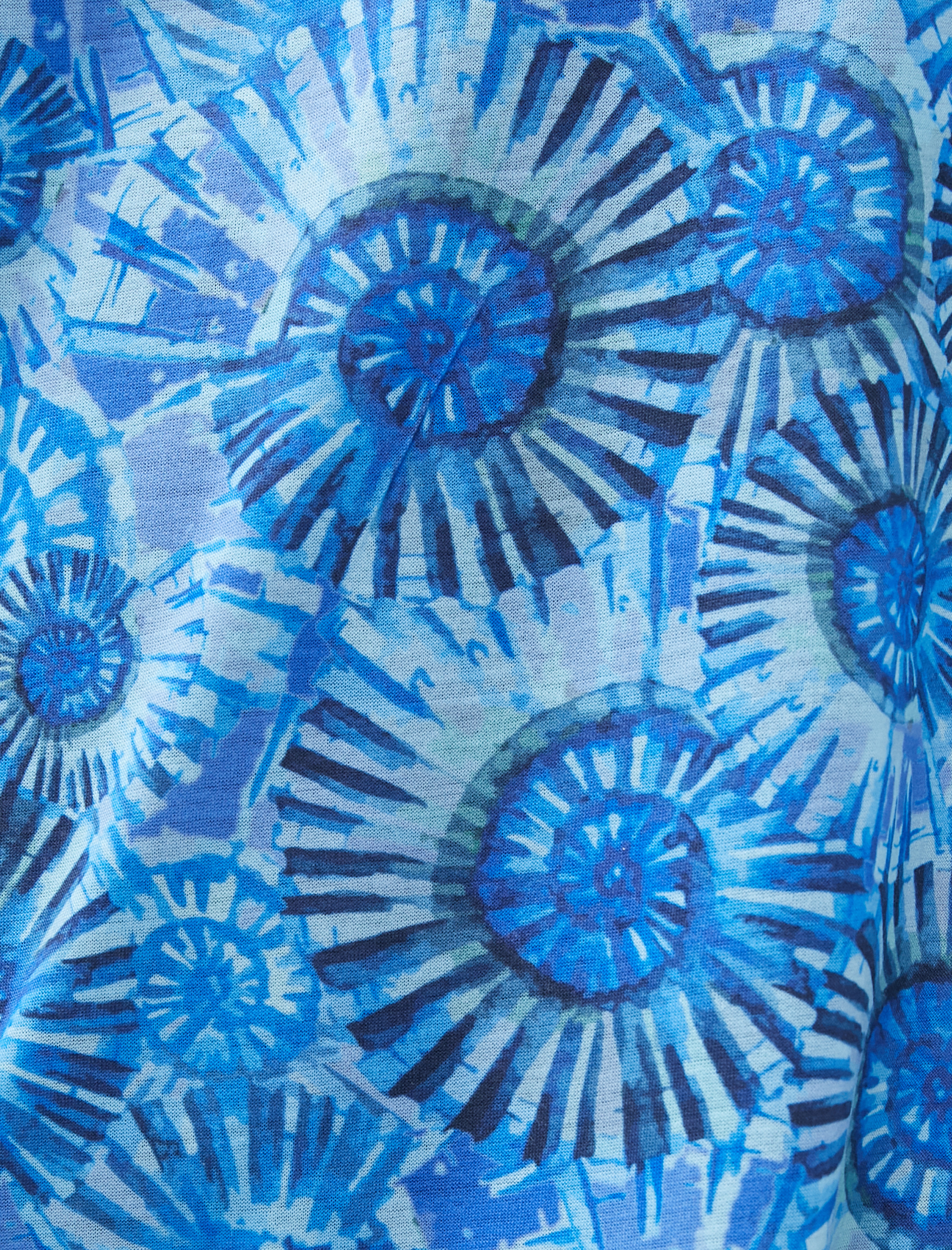   Geometrik Baskılı Tişört Bisiklet Yaka Dar Kesim Kısa Kollu