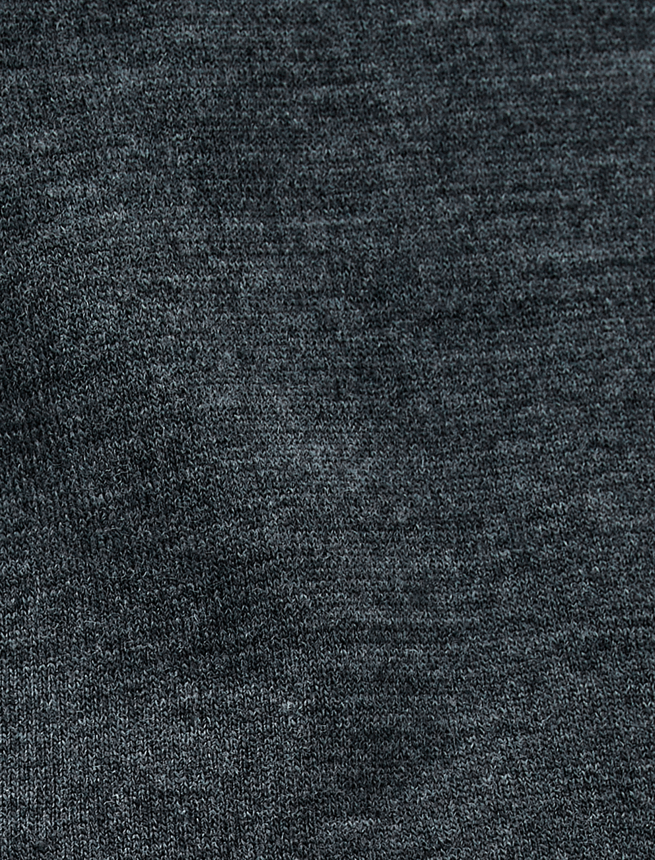   Basic Kazak Bisiklet Yaka Slim Fit Uzun Kollu Dokulu