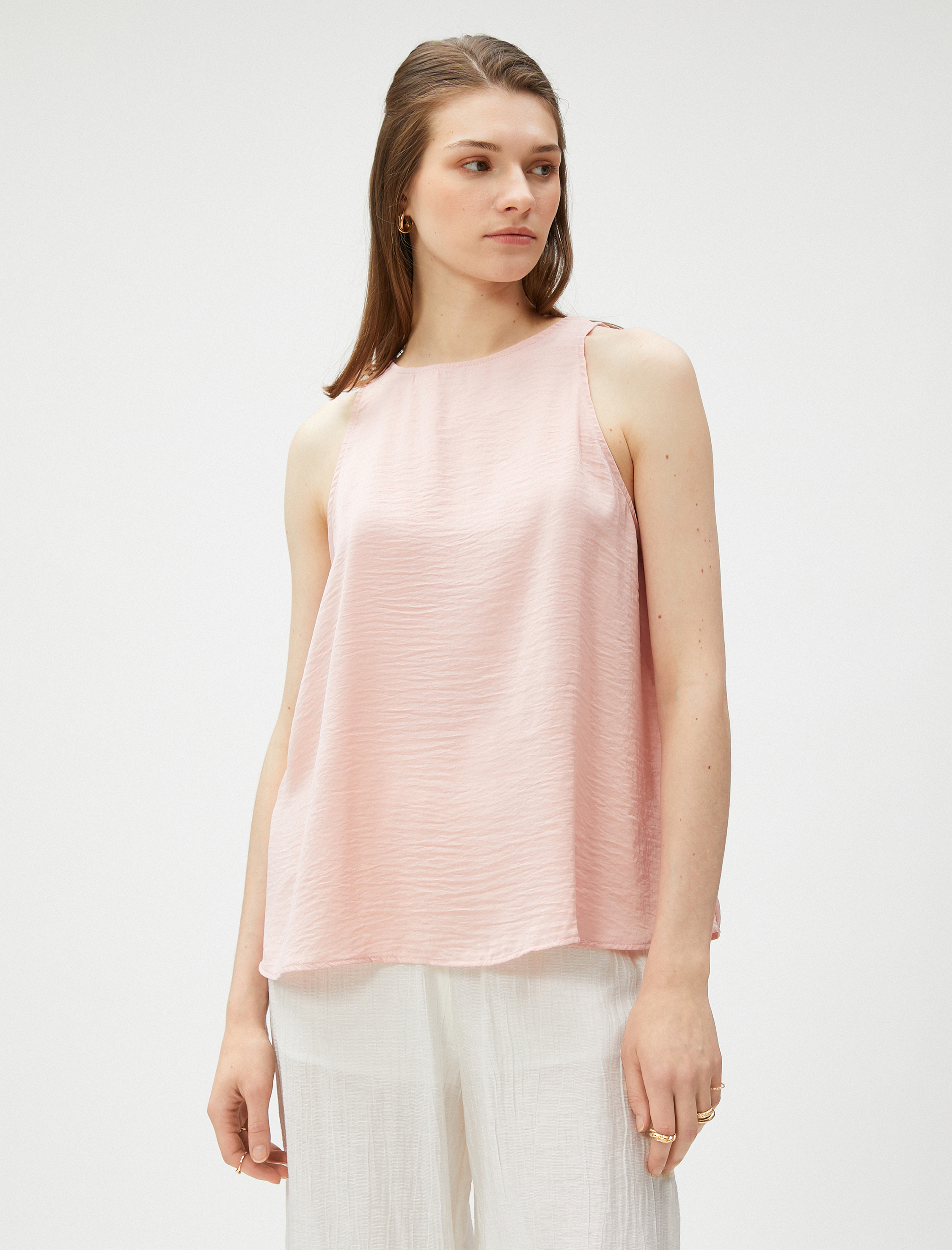   Basic Atlet Kolsuz Halter Yaka