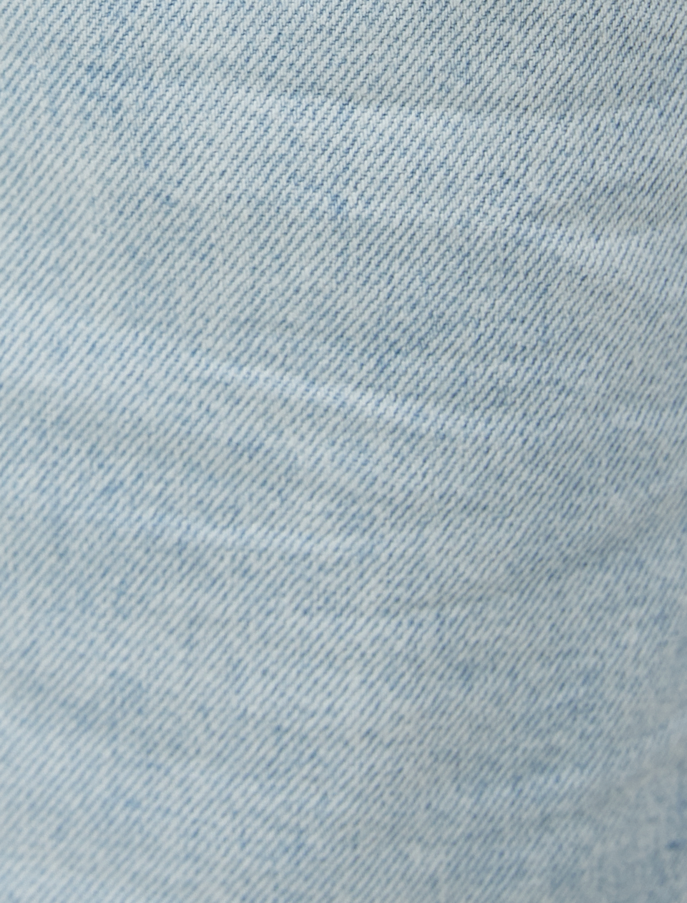   Crop Bol Paça Kot Pantolon Taş İşlemeli - Bianca Crop Jean