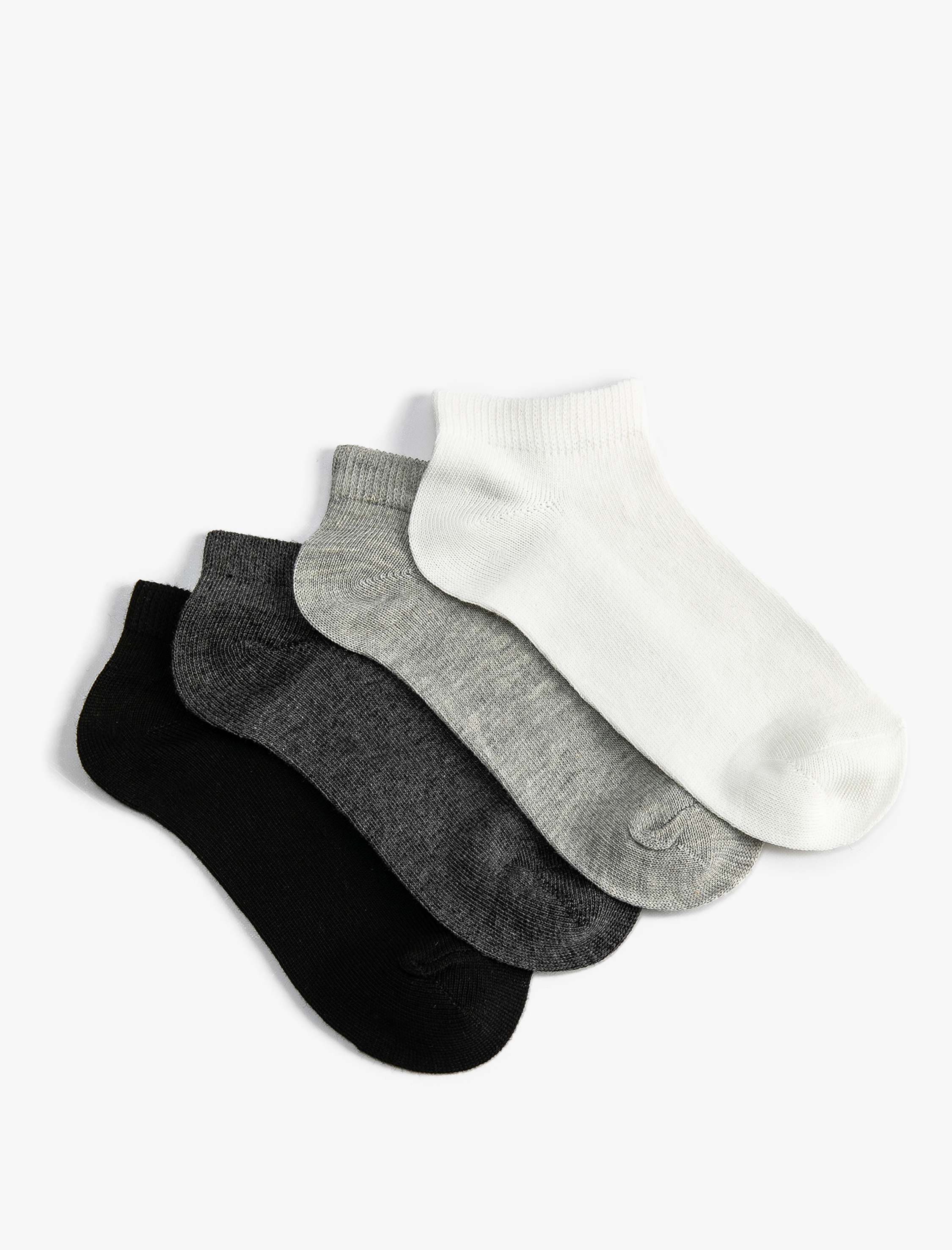  Erkek Çocuk 4'lü Patik Çorap Paketi Pamuk Karışımlı