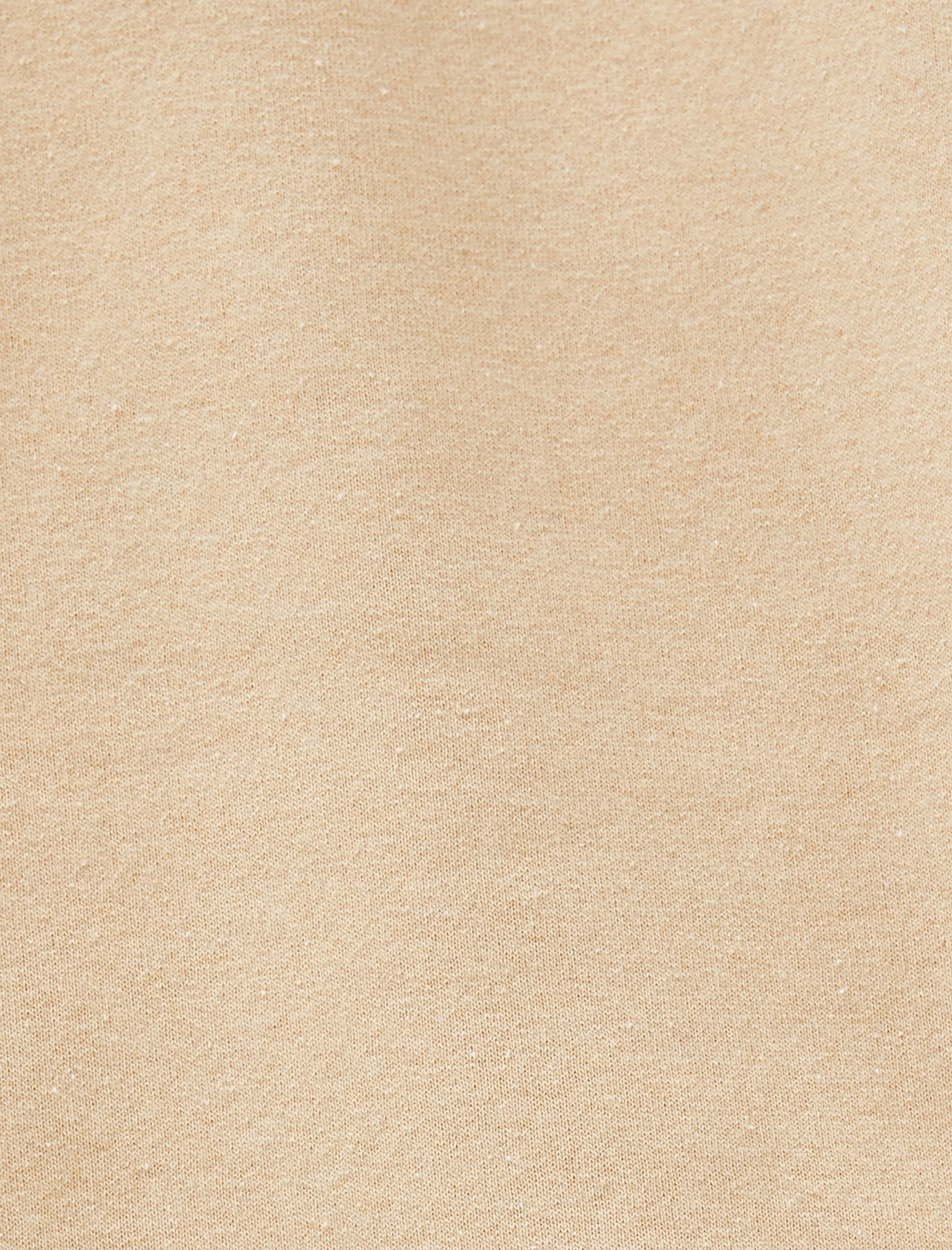   Oversize Sweat Bisiklet Yaka Uzun Kollu Şardonlu