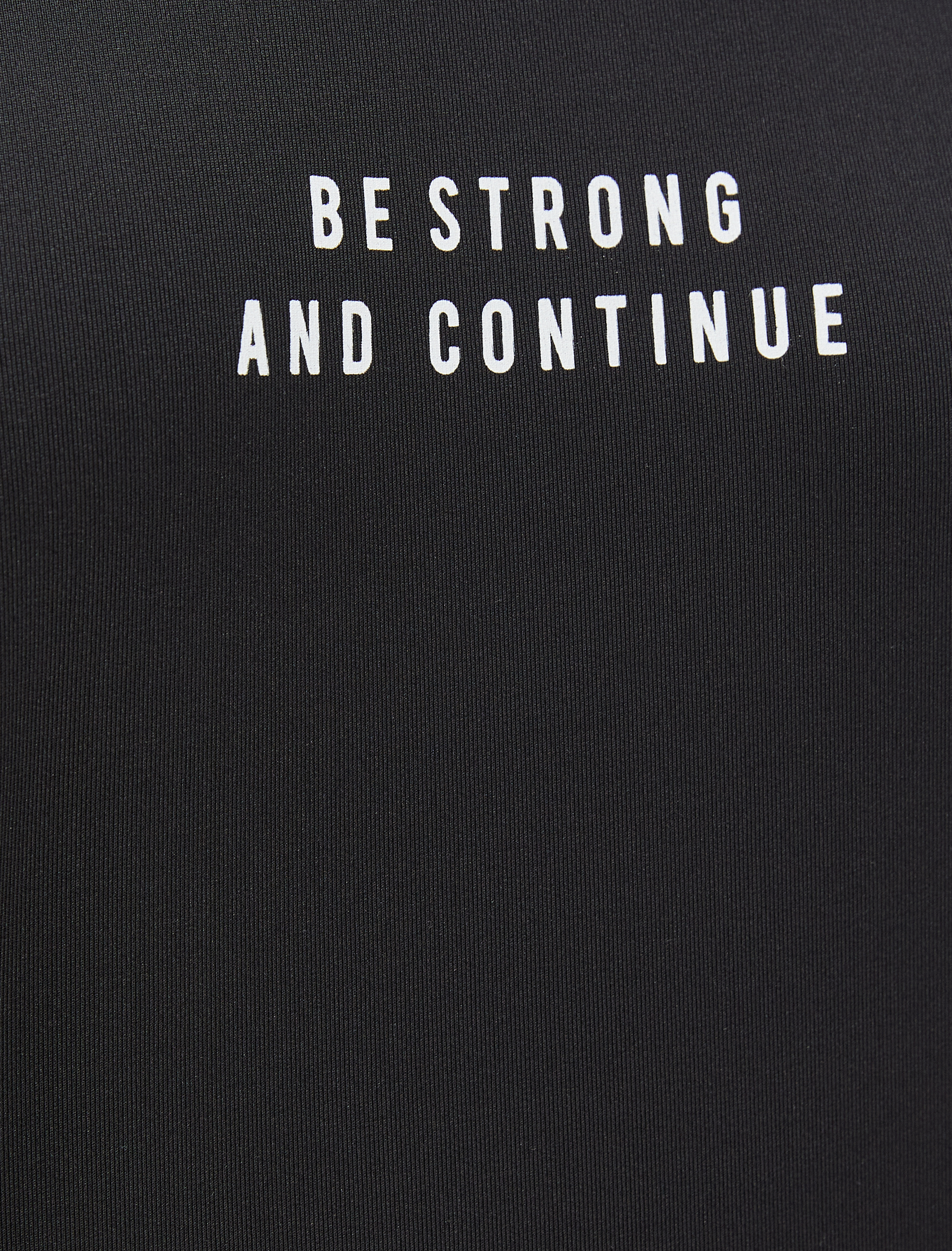   Slogan Baskılı Spor Tişört Relax Fit