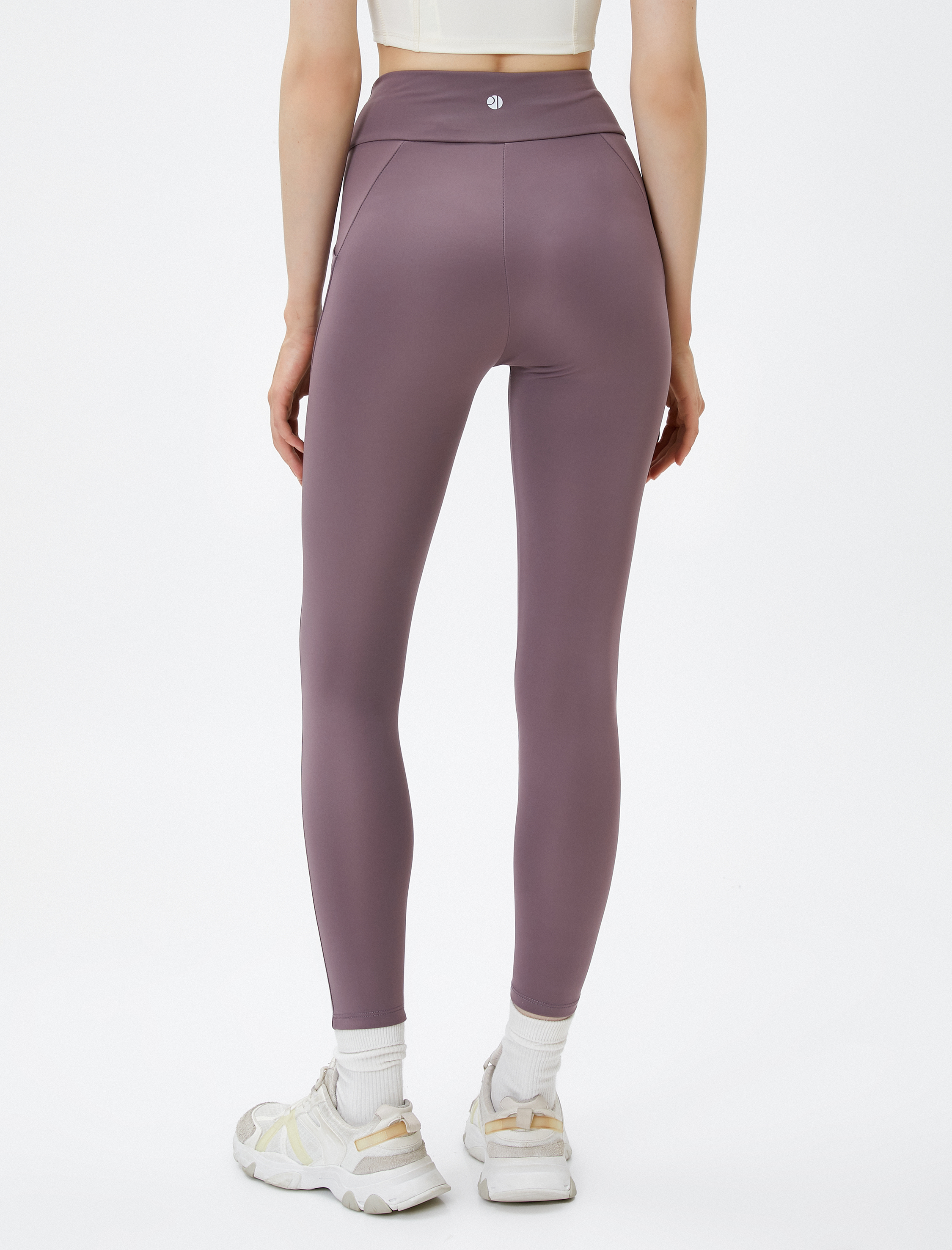   Cep Detaylı Spor Tayt Ekstra Sıcak İç Yüzey Şardonlu Yüksek Bel