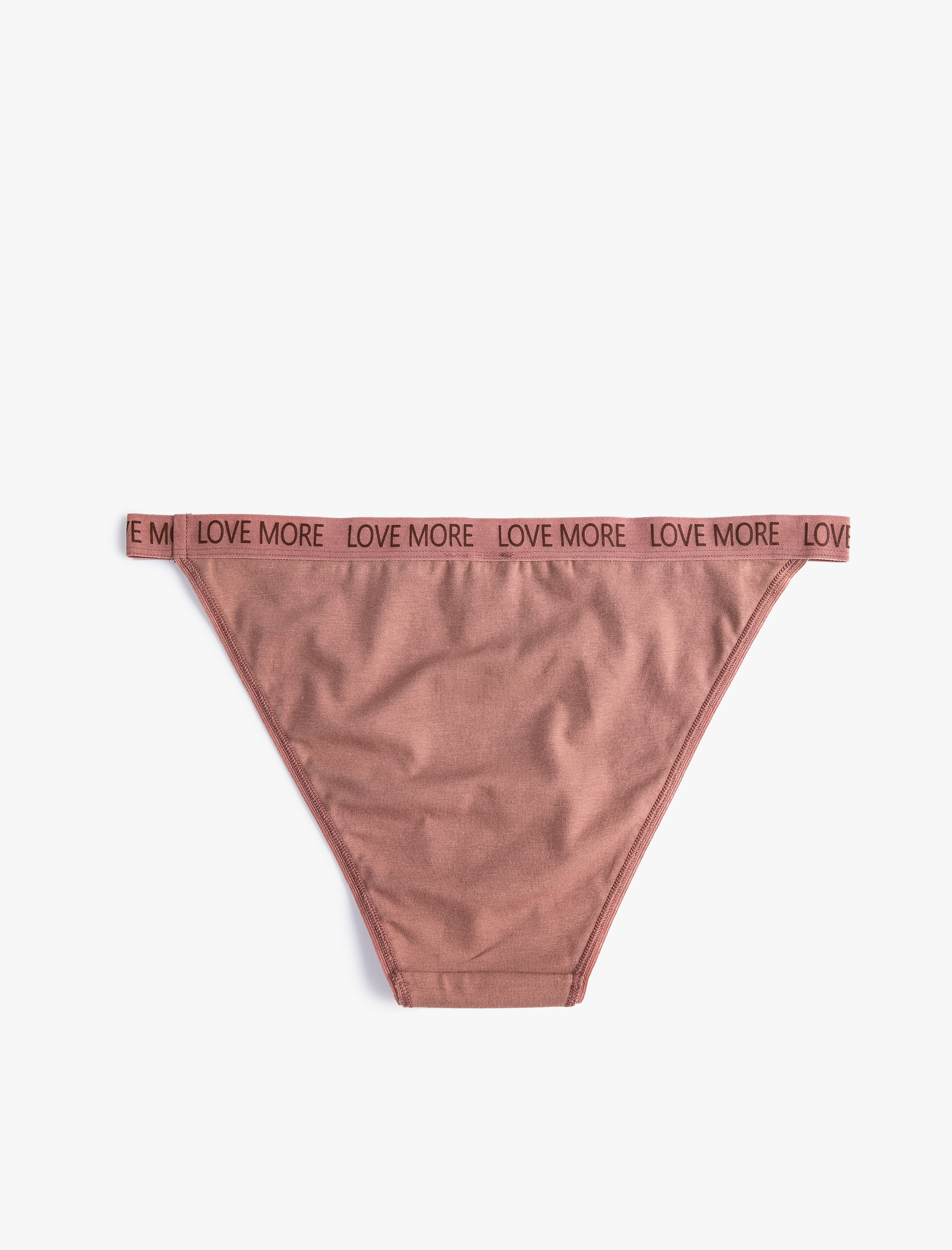   Brazilian Külot Slogan Ribanalı Pamuklu