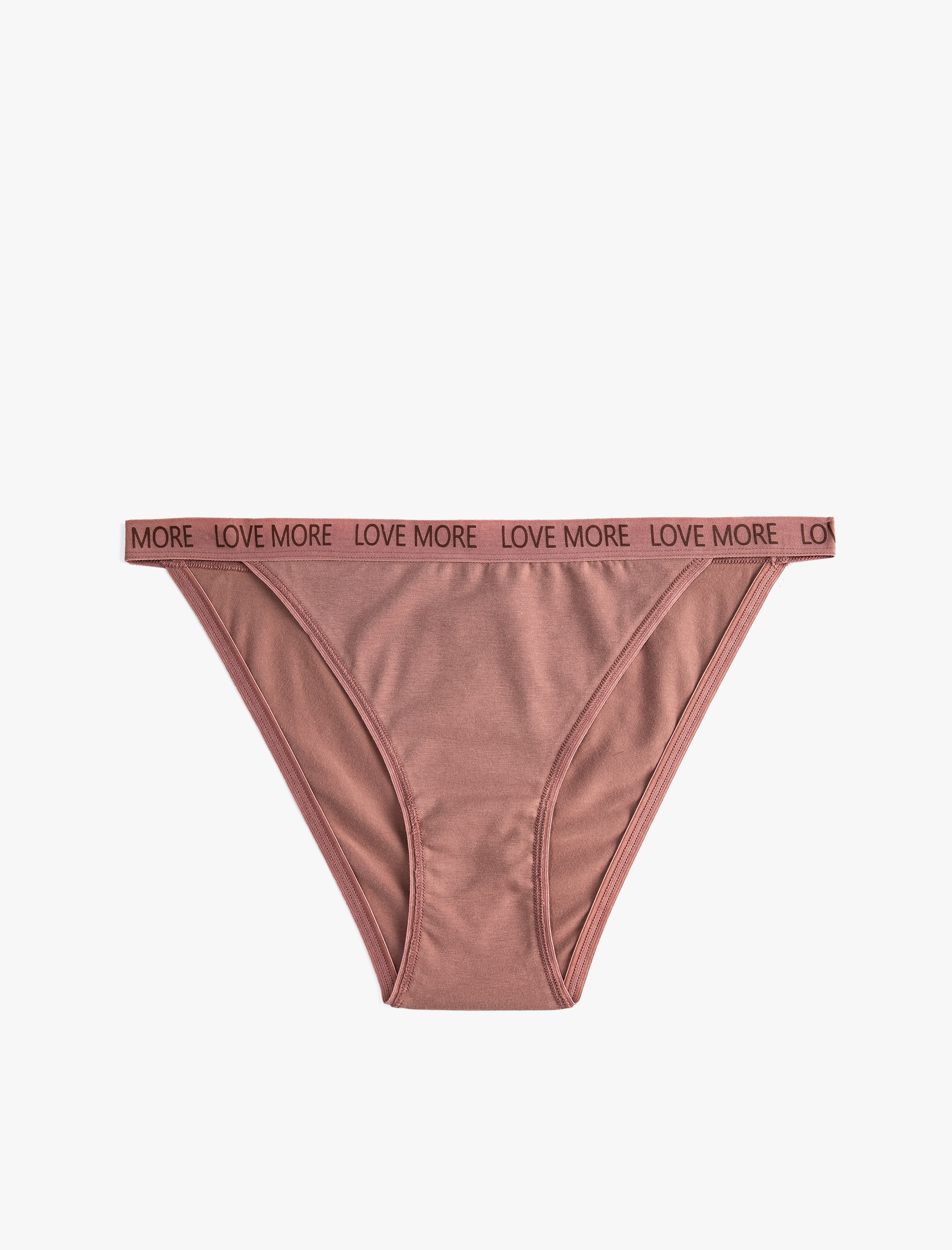   Brazilian Külot Slogan Ribanalı Pamuklu