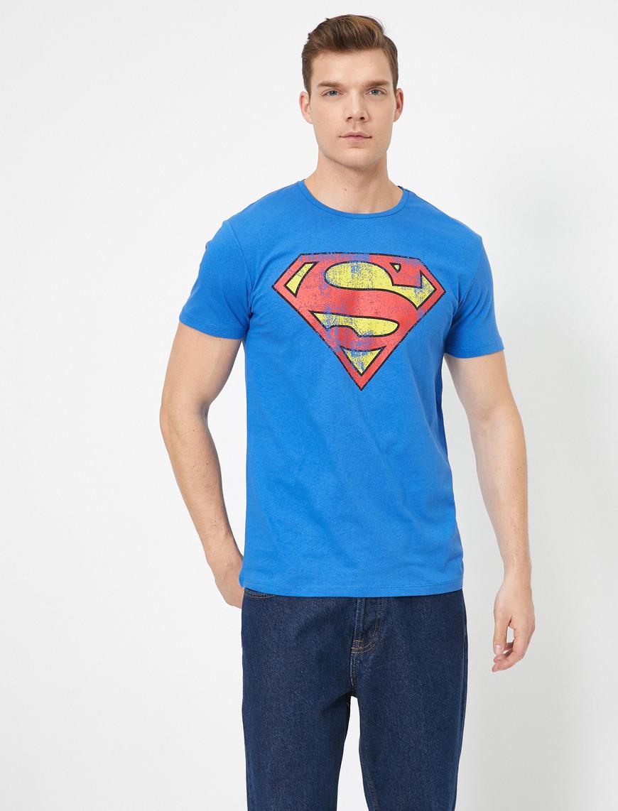   Superman Lisanslı Baskılı Tişört