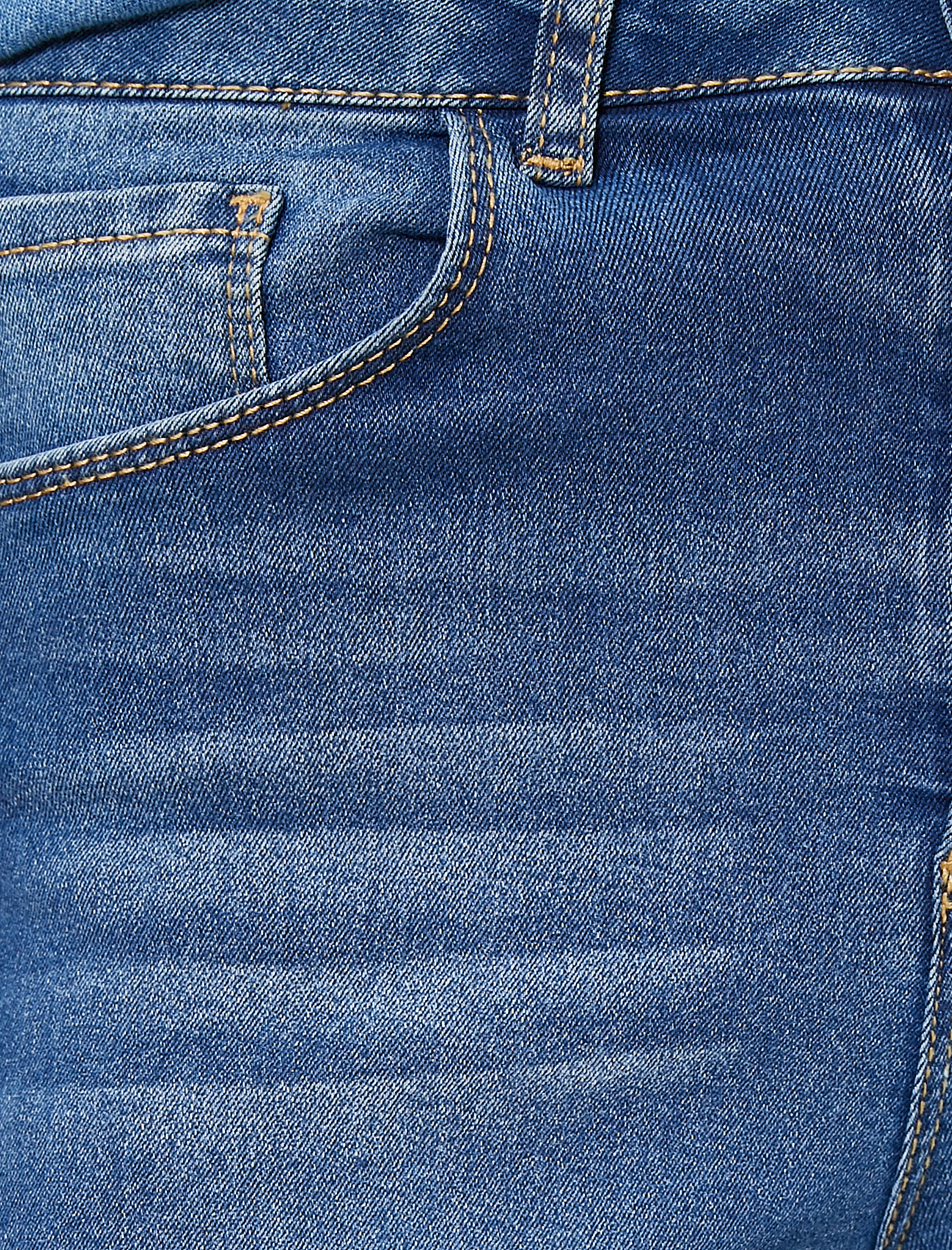   Cep Detaylı Jean Şort