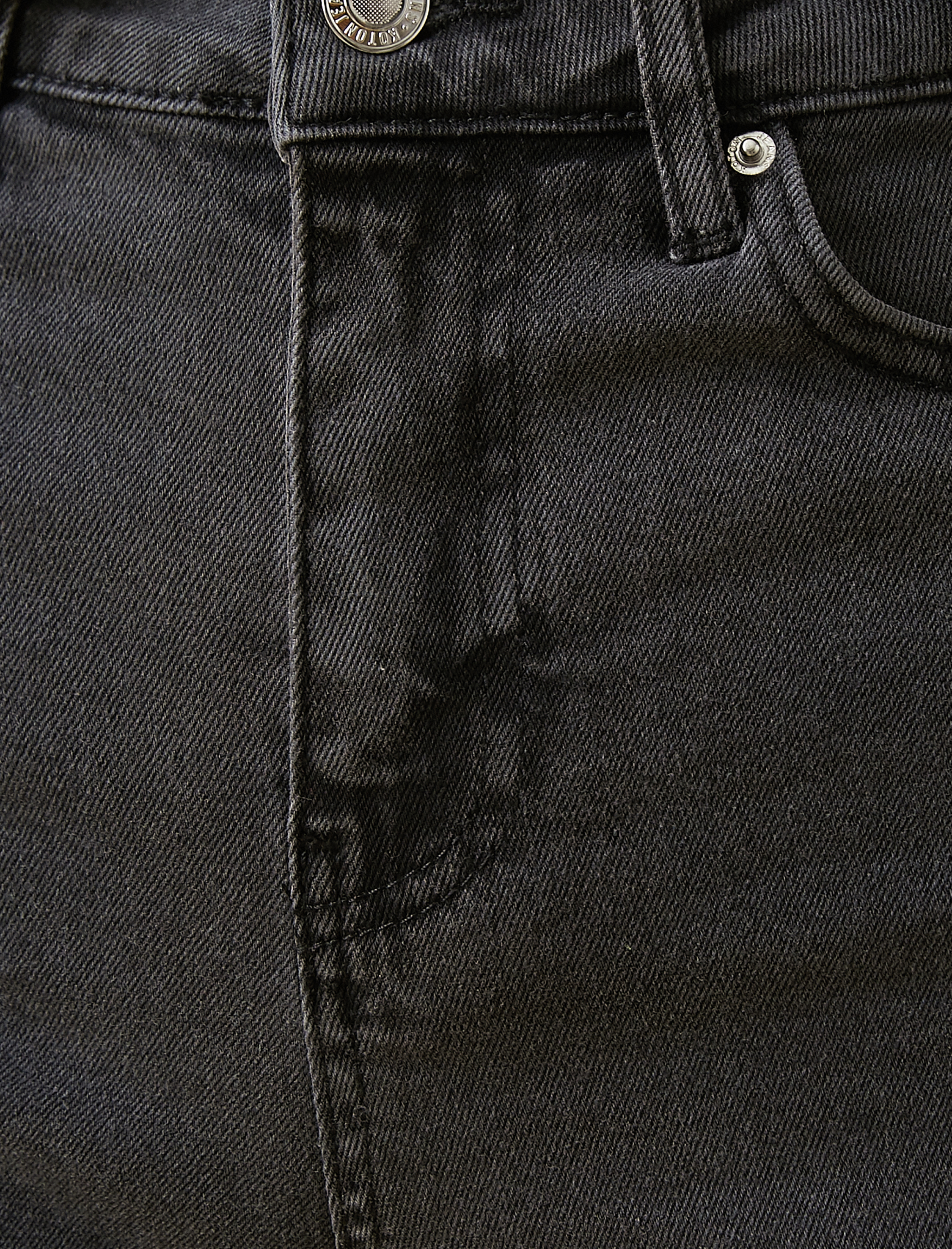   Kot Şort Yüksek Bel