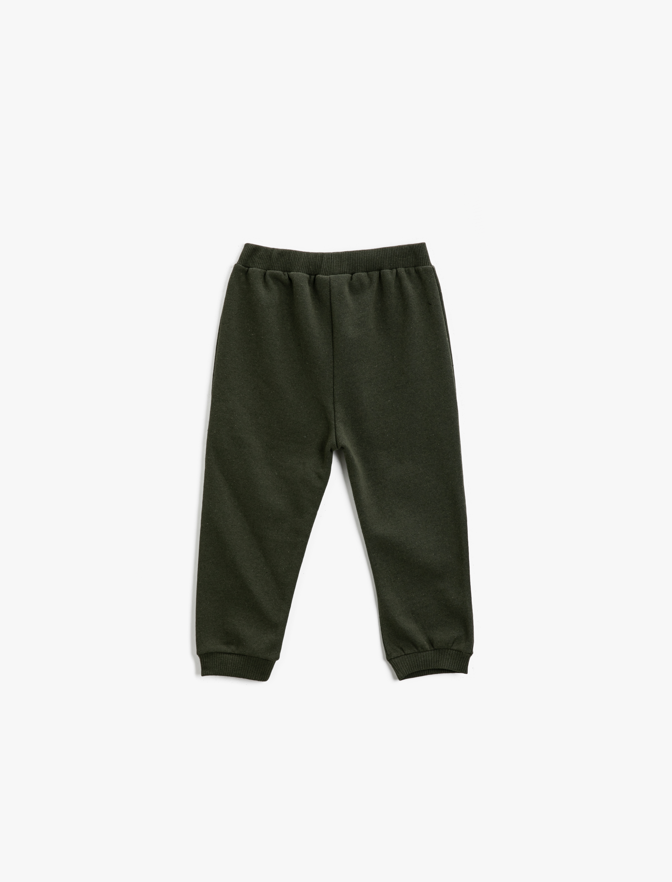  Erkek Bebek Beli Bağlamalı Eşofman Altı Baskılı