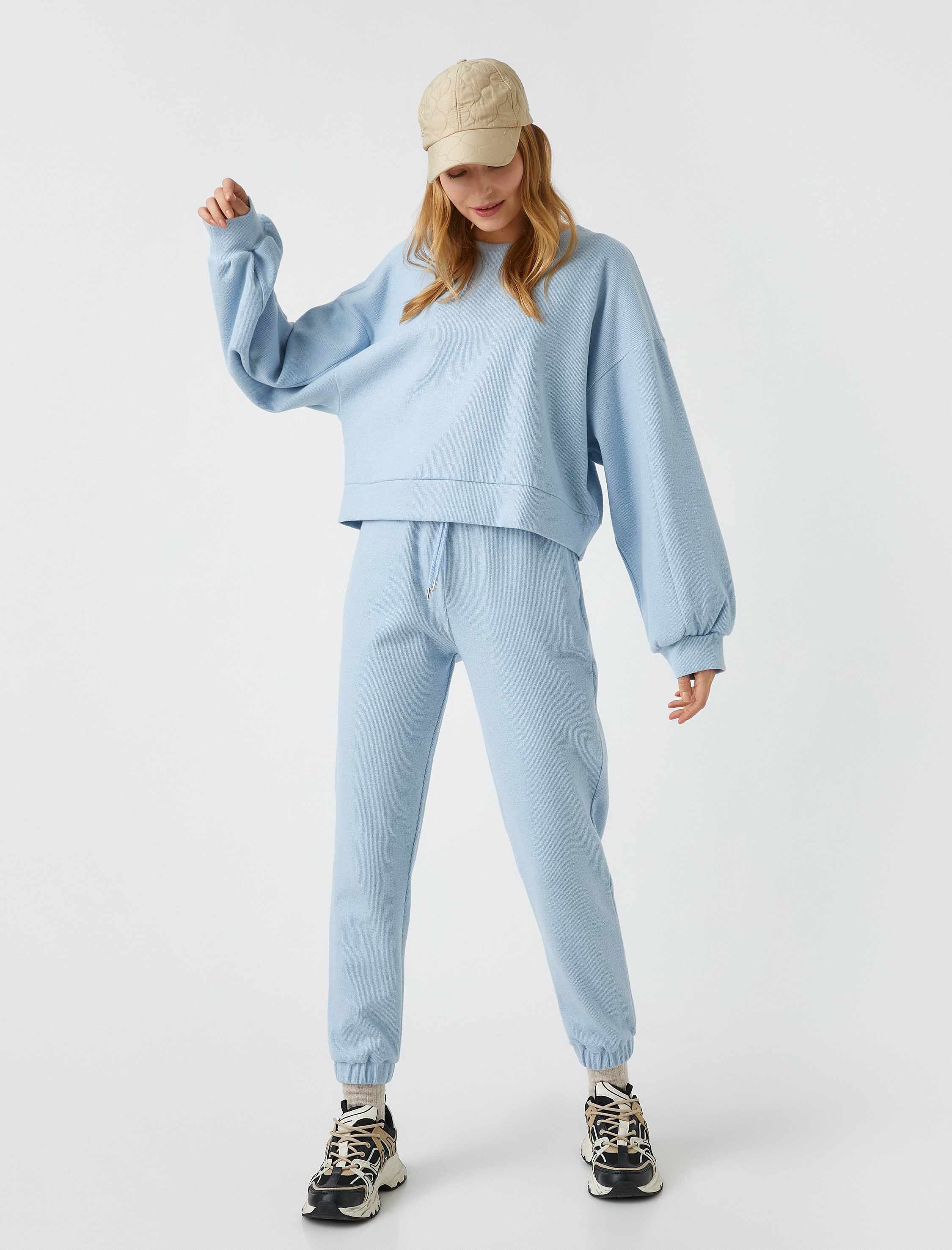   Yüksek Bel Jogger Eşofman Altı