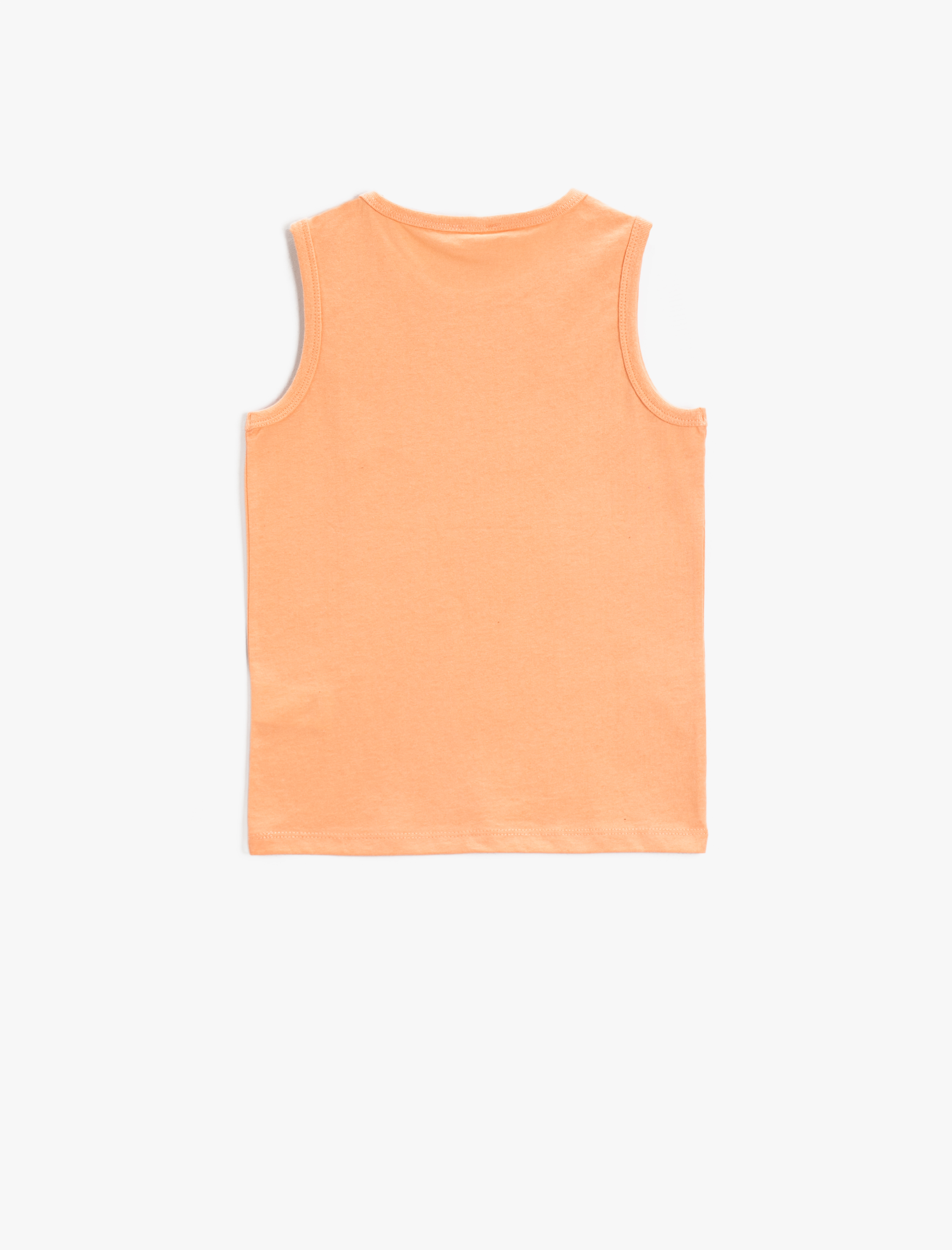 Erkek Çocuk Cep Detaylı Bisiklet Yaka Atlet Pamuklu