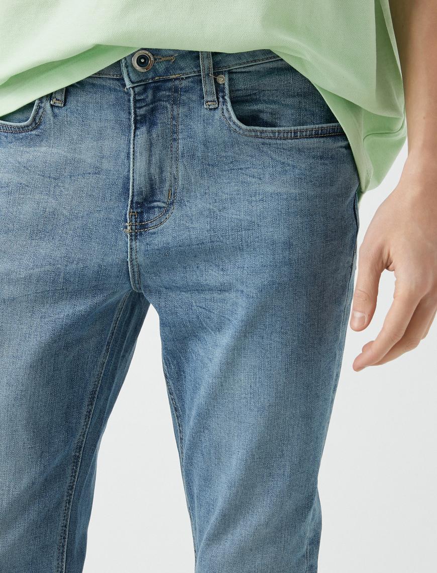   Skinny Fit Kot Pantolon - Michael Jean