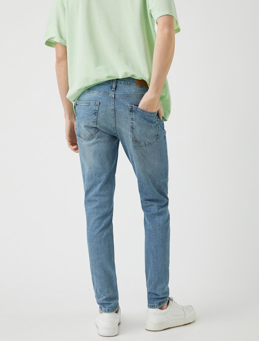   Skinny Fit Kot Pantolon - Michael Jean