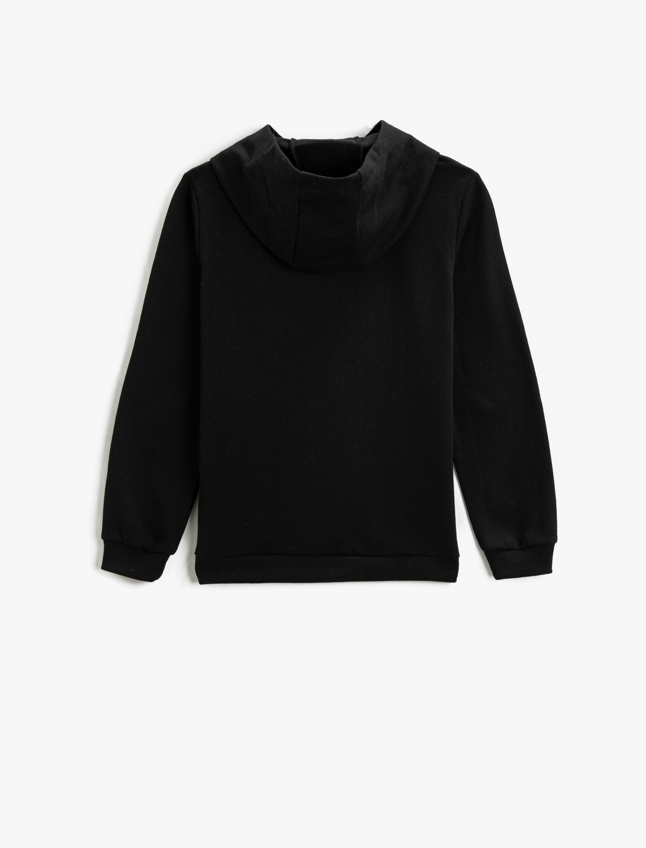  Erkek Çocuk Baskılı Kapüşonlu Sweatshirt