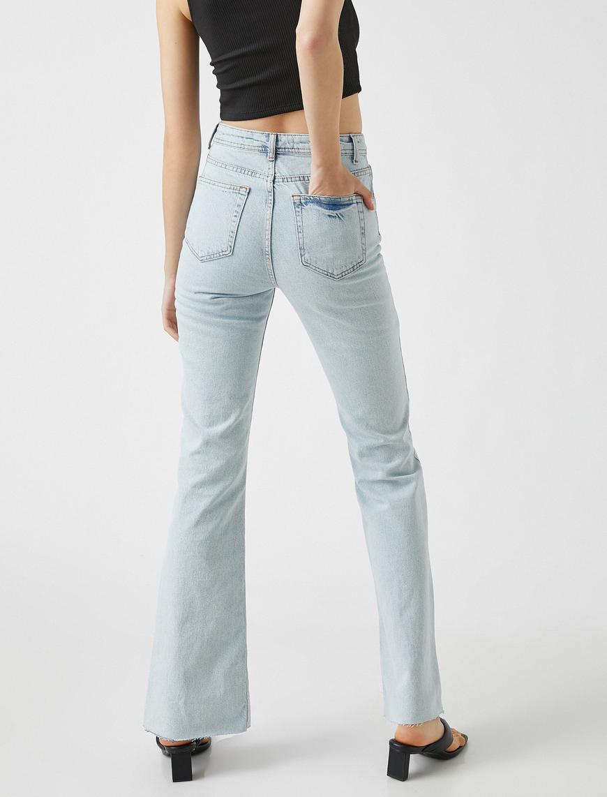   Standart Bel Kot Pantolon - Victoria Slim Jean