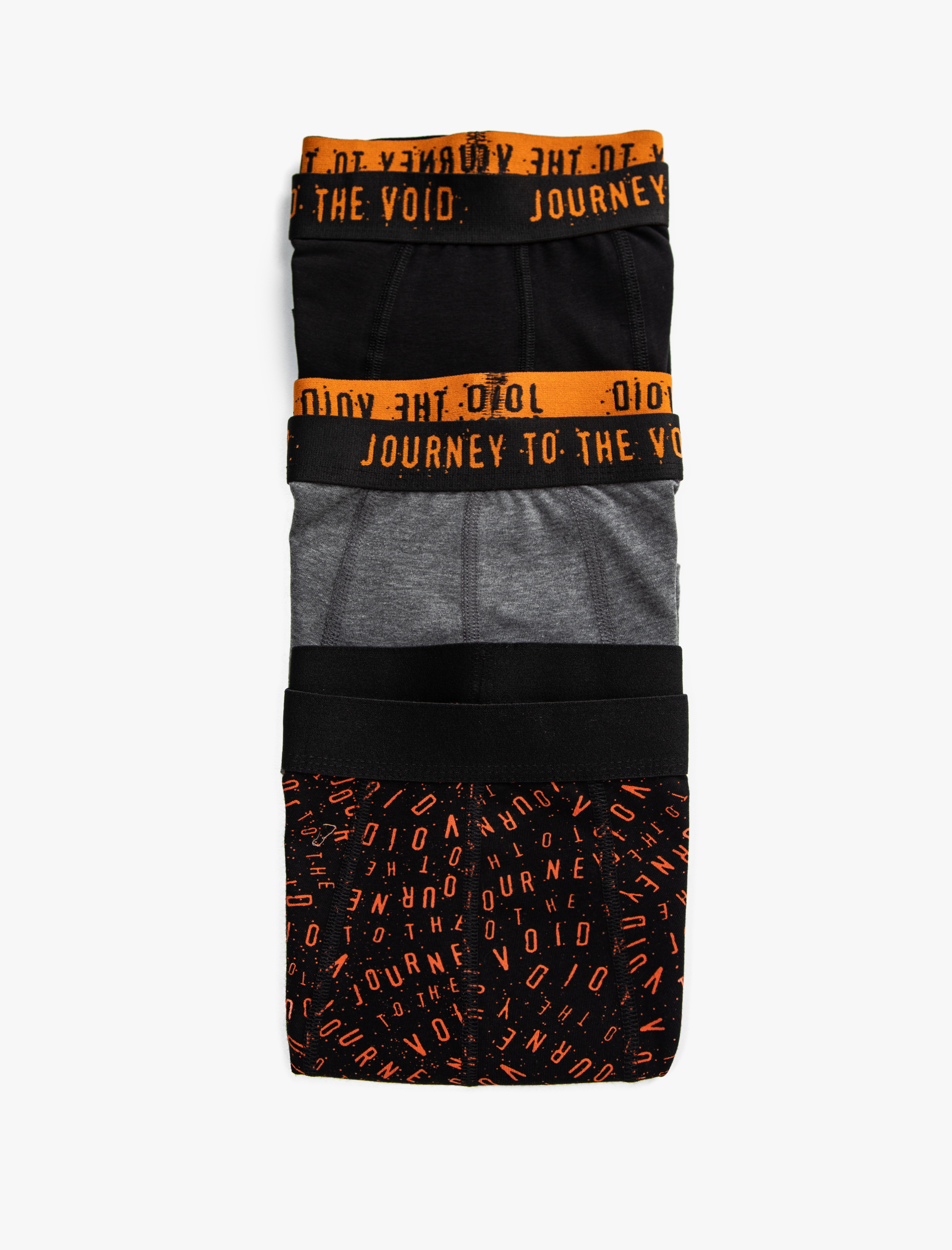   3'lü Boxer Pamuklu Desenli