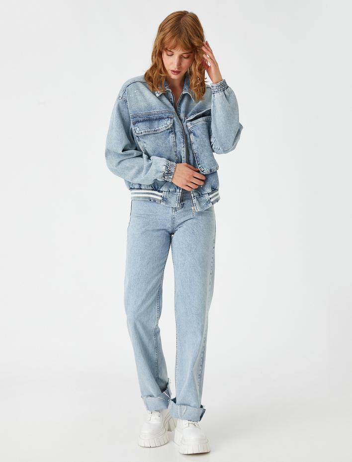  Kot Ceket Kargo Cepli