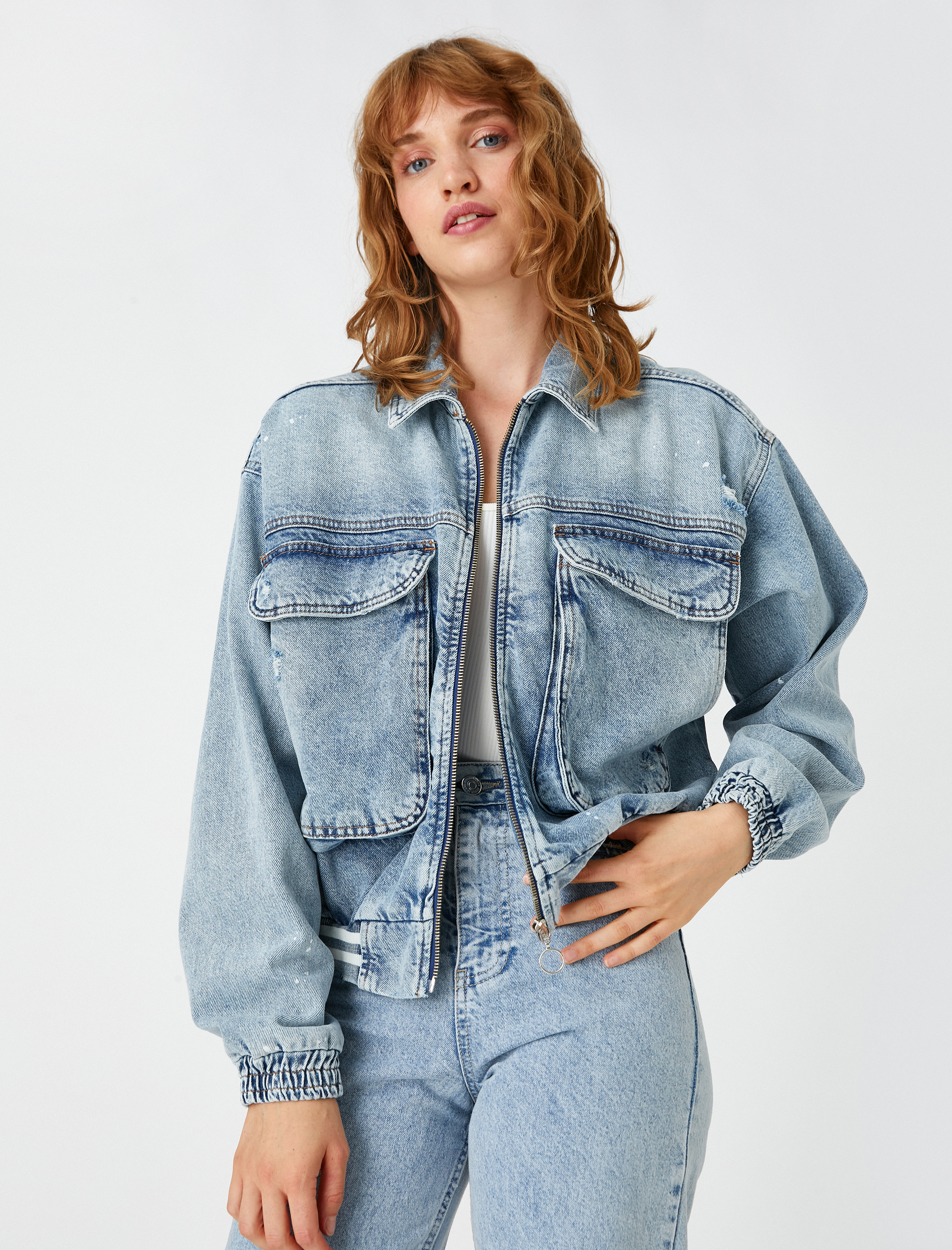   Kot Ceket Kargo Cepli