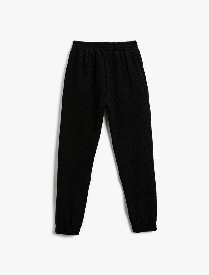 Kız Çocuk Basic Jogger Eşofman Altı Cepli