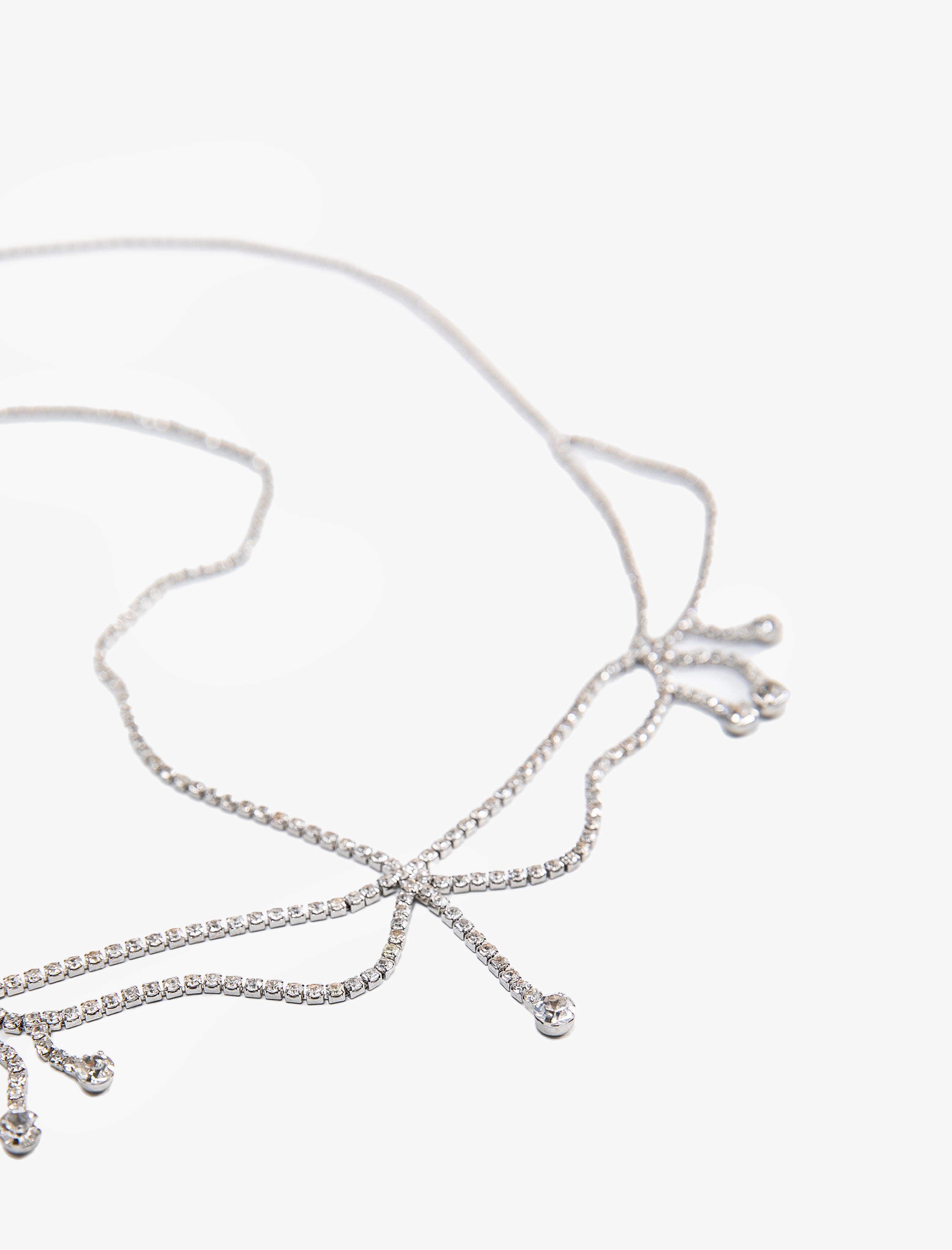  Kadın Parlak Taşlı Metal Sallantılı Saç Aksesuarı