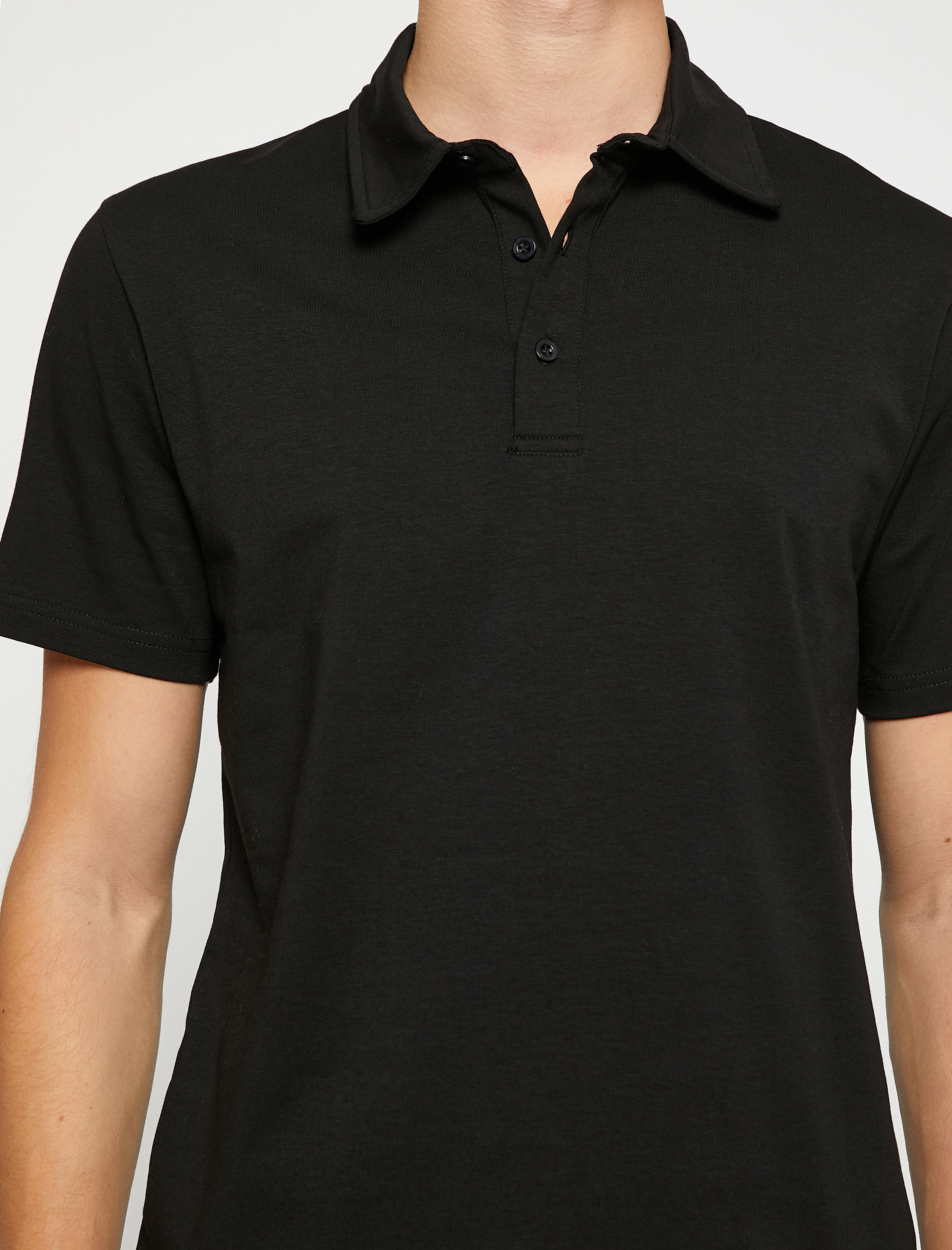   Basic Tişört Polo Yaka Pamuklu