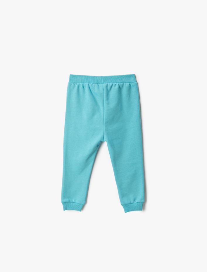 Erkek Bebek Basic Jogger Eşofman Altı Beli Bağlamalı