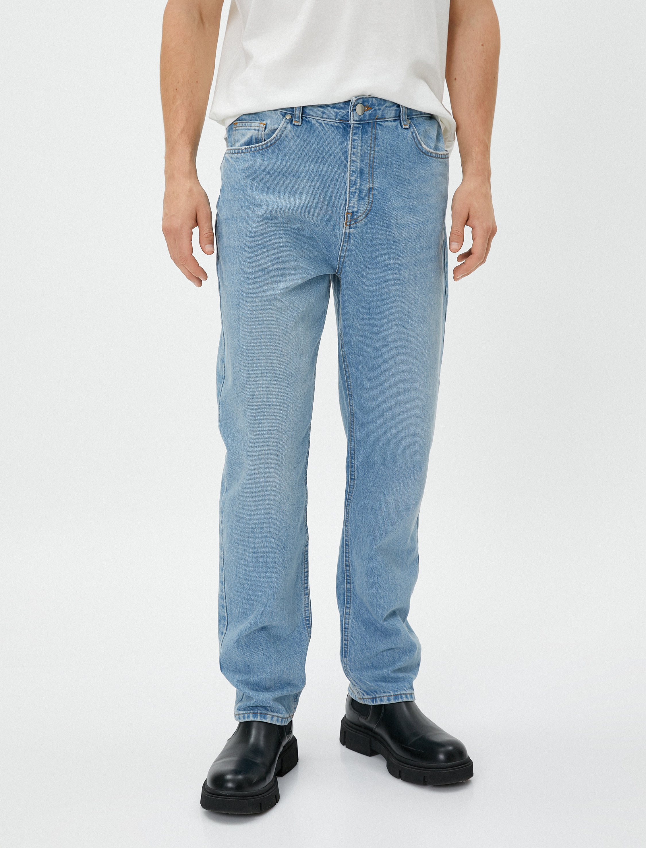   Loose Fit Jean Pantolon - Steve Jean