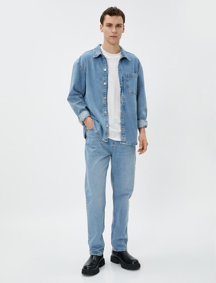  Loose Fit Jean Pantolon - Steve Jean