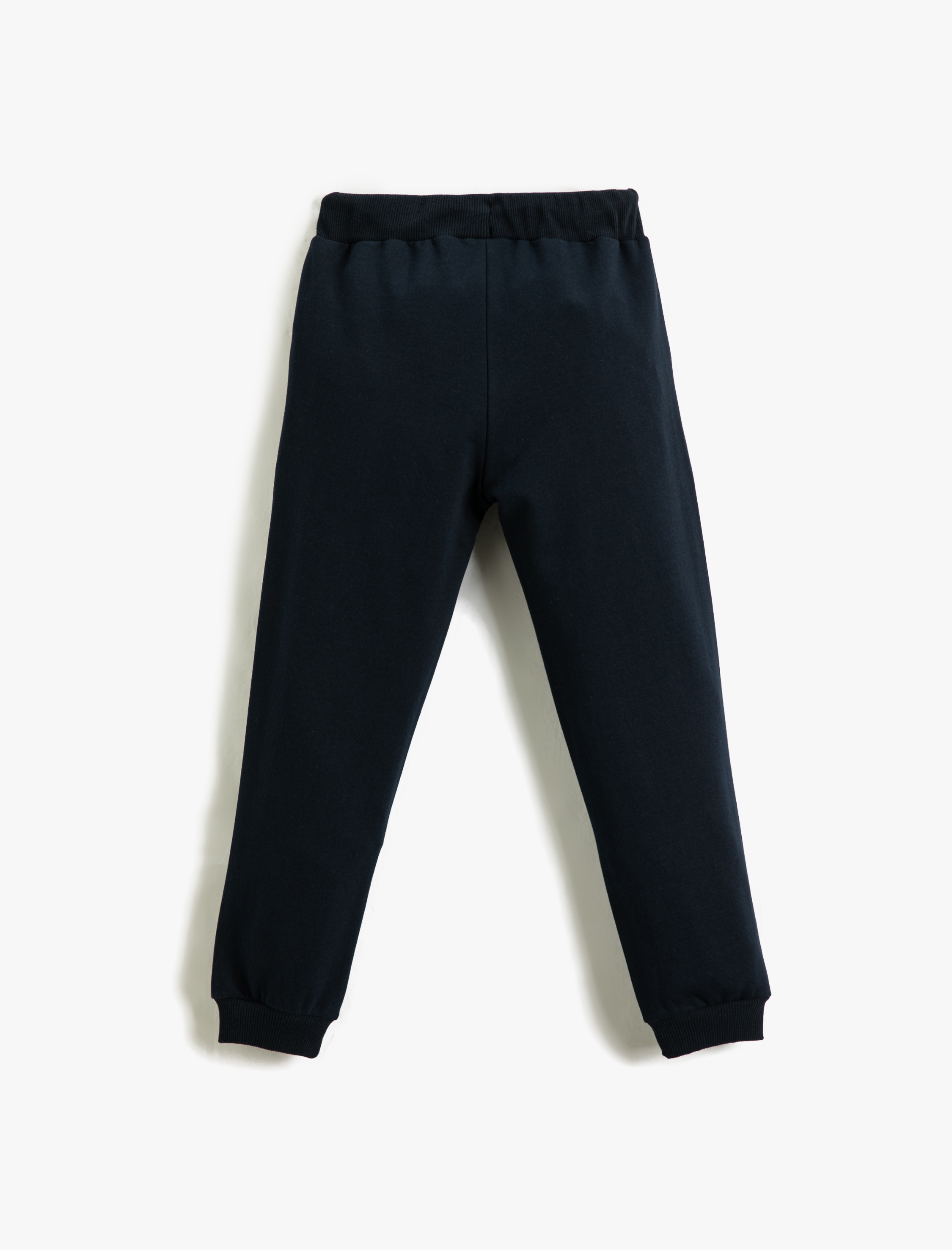  Erkek Çocuk Basic Jogger Eşofman Altı Cepli Beli Bağlamalı Baskı Detaylı