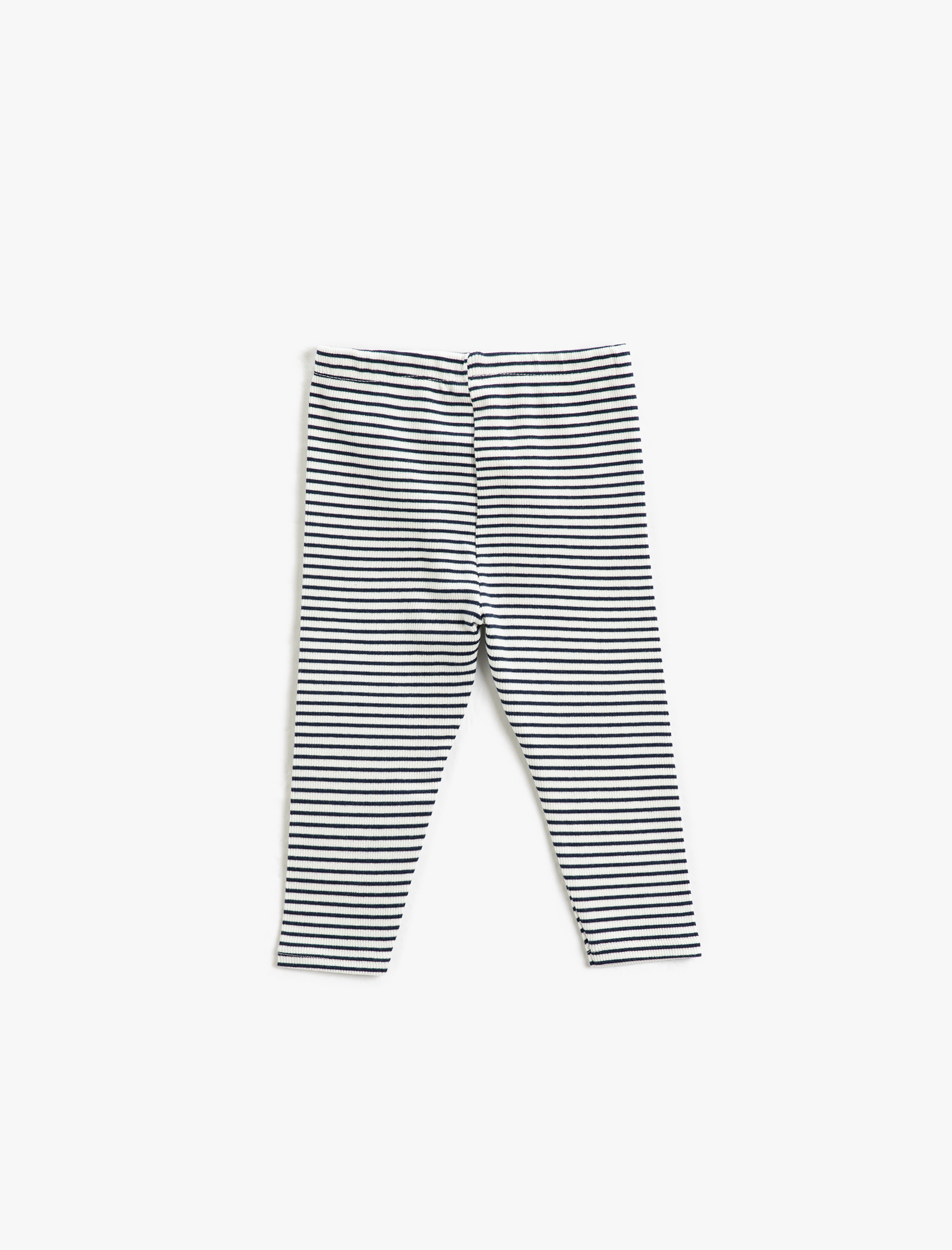  Kız Bebek Basic Ribanalı Tayt Beli Lastikli