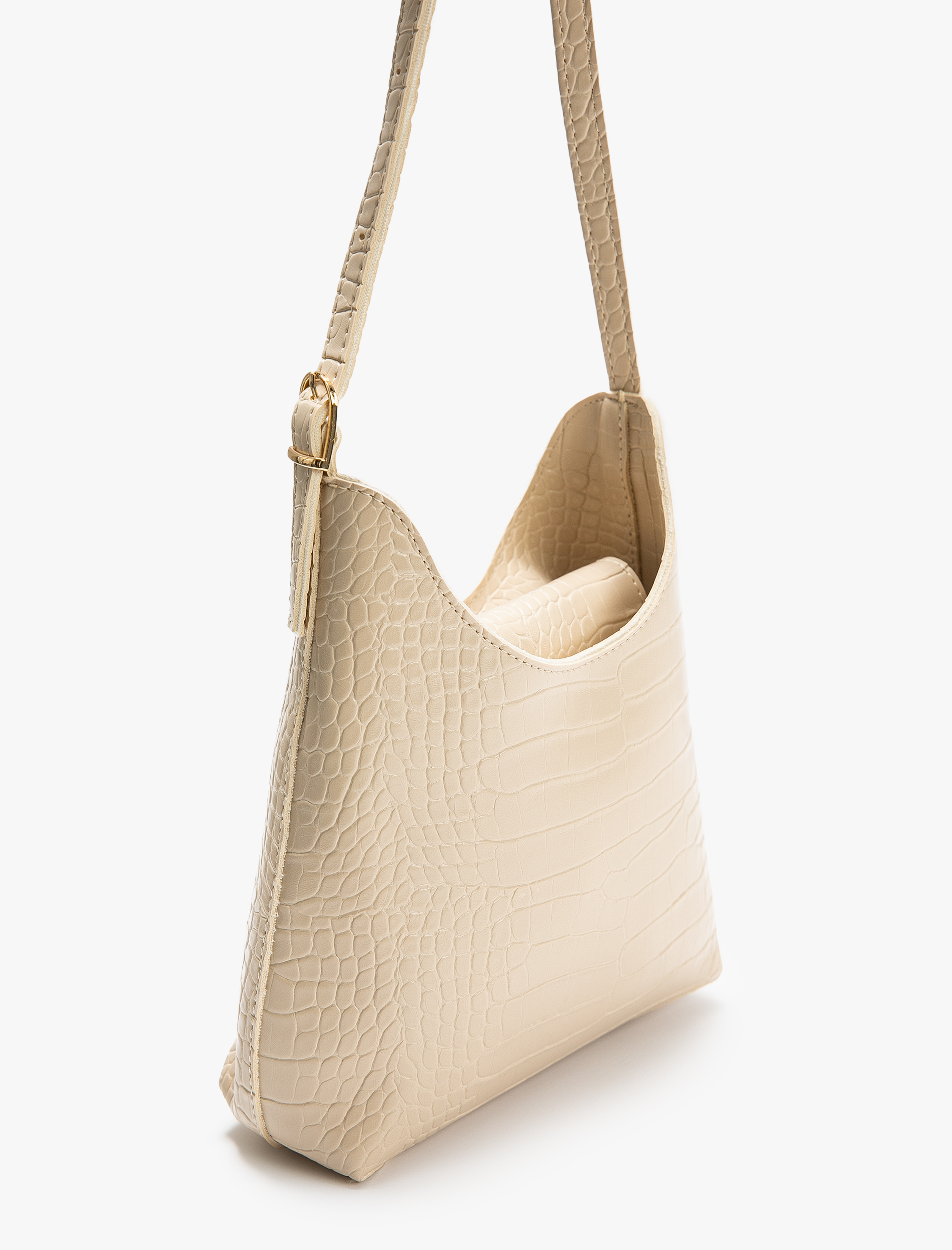 Kadın Omuz Çantası Suni Deri İnce Askılı