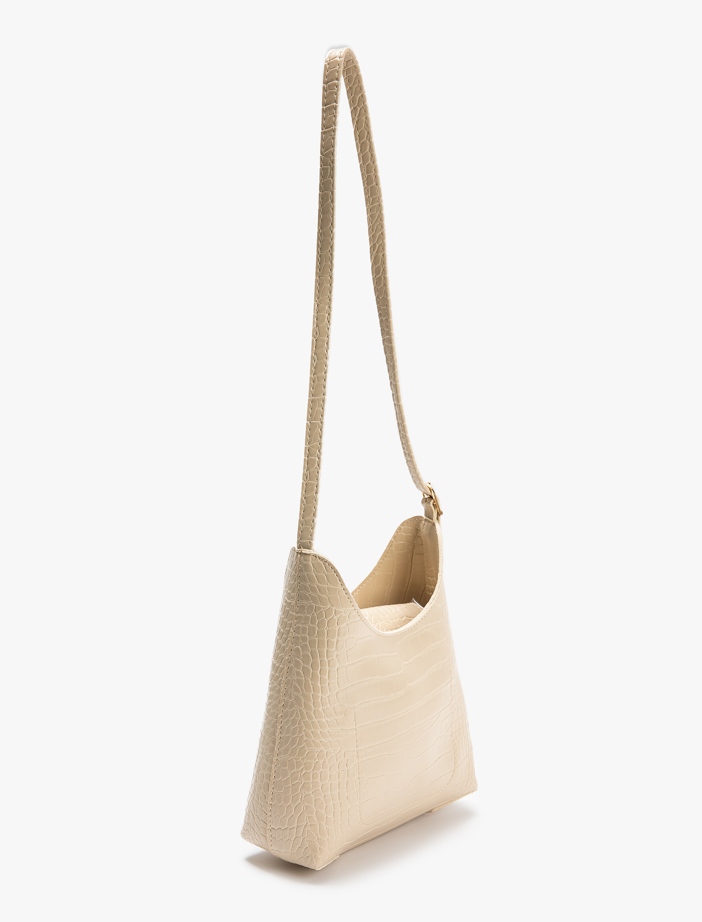 Kadın Omuz Çantası Suni Deri İnce Askılı