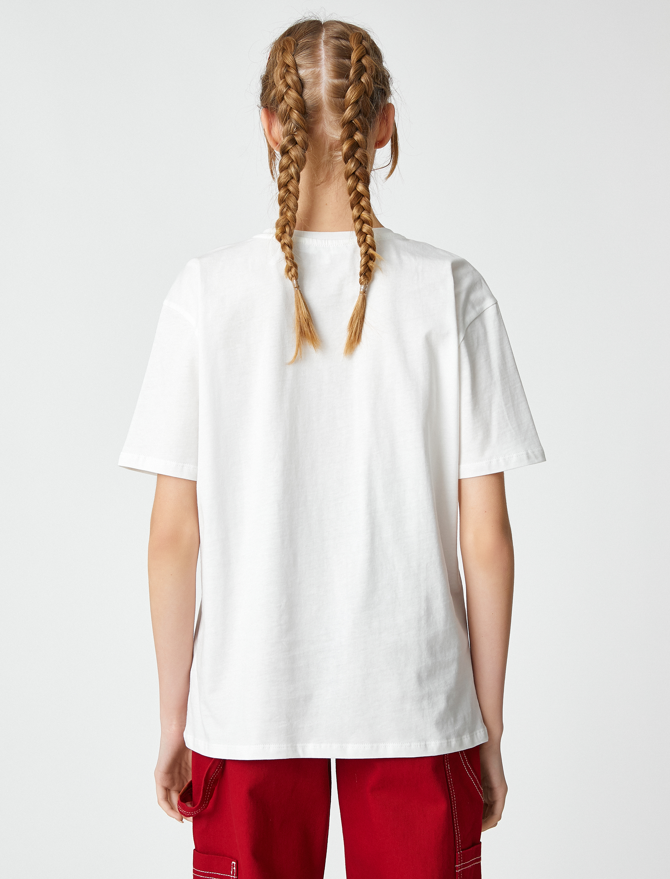   Harvard Tişört Baskılı Lisanslı Kısa Kollu Bisiklet Yaka