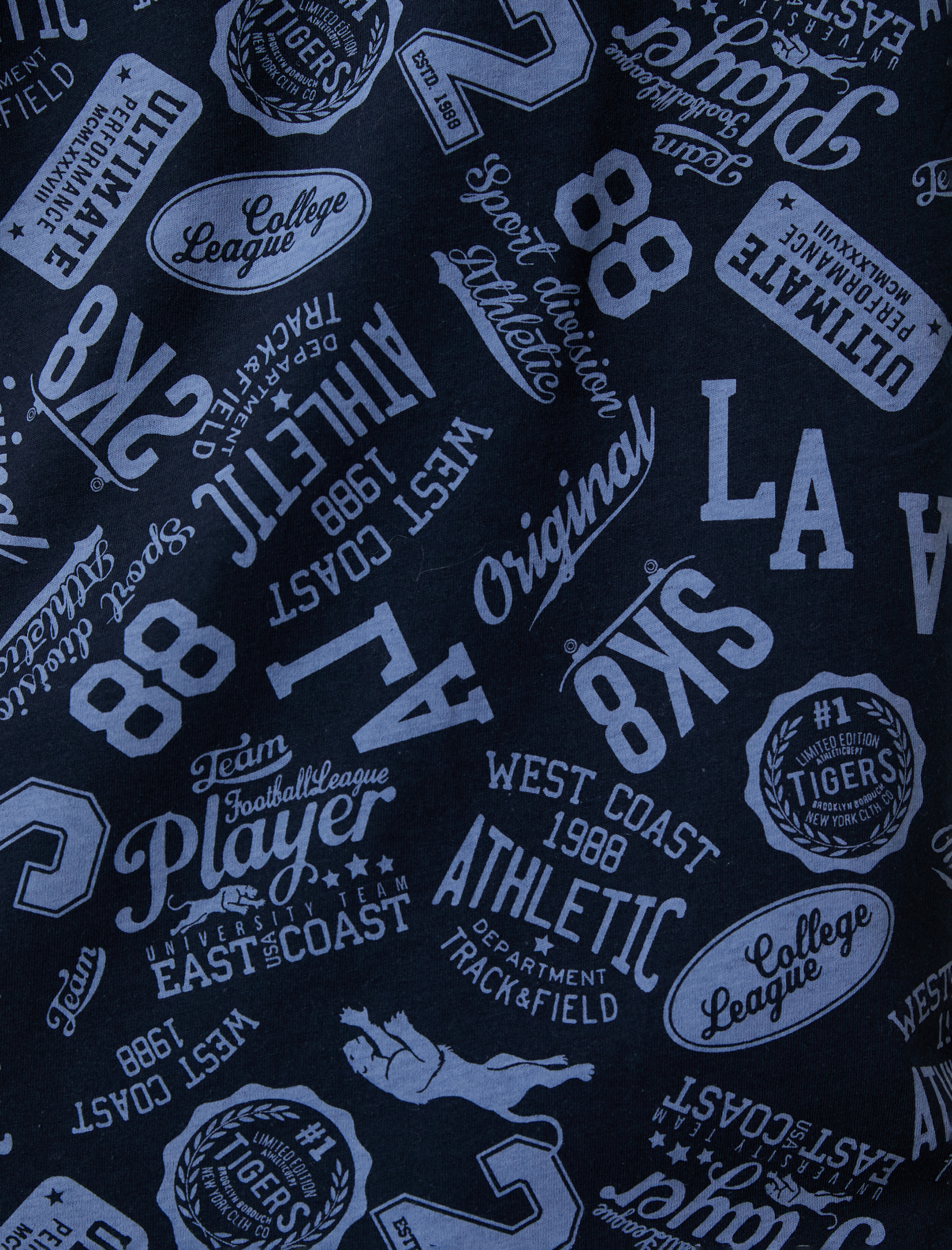   Kolej Atlet Bisiklet Yaka Kolsuz Baskılı