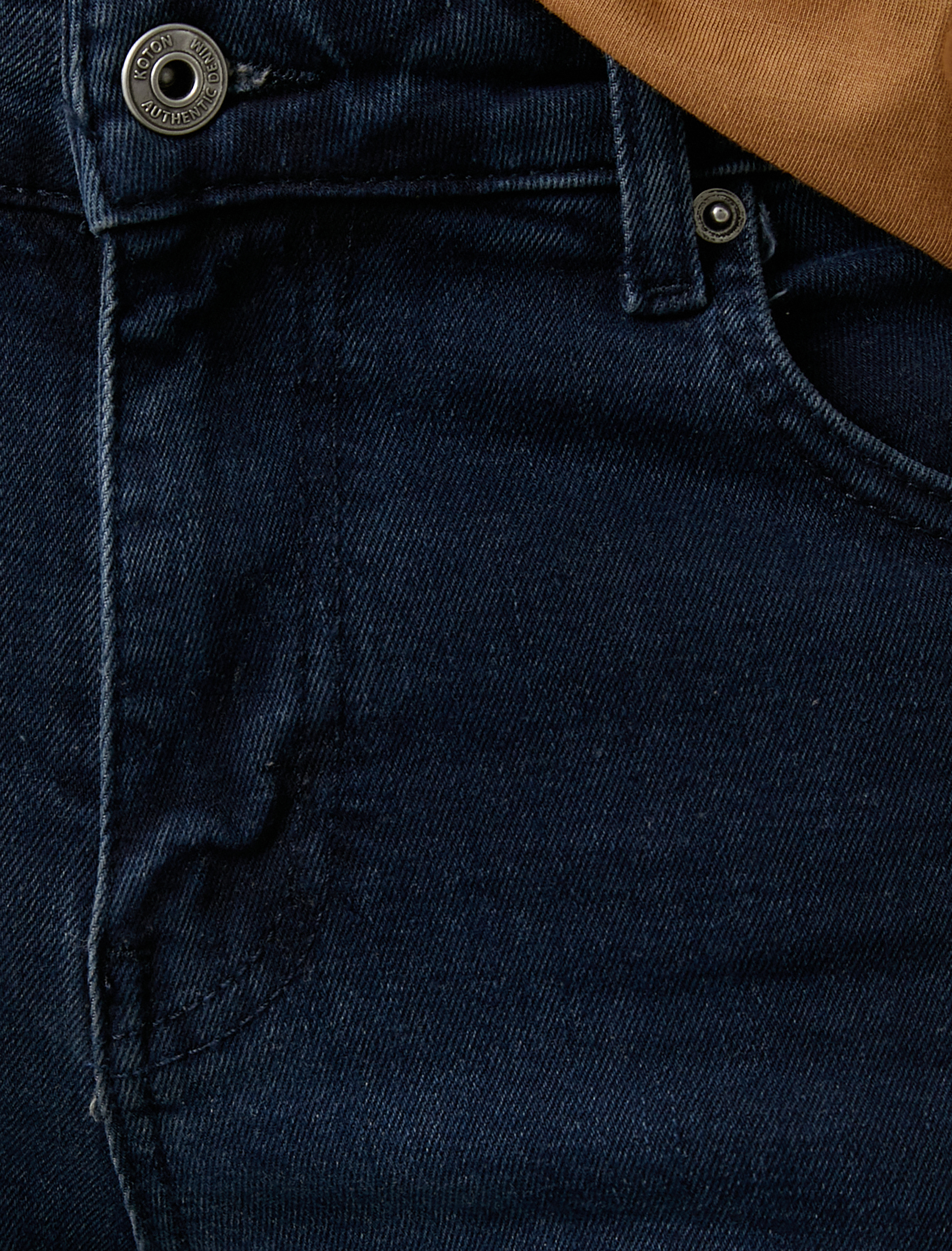   Super Skinny Fit Pamuklu Kot Pantolon - Justin Jean