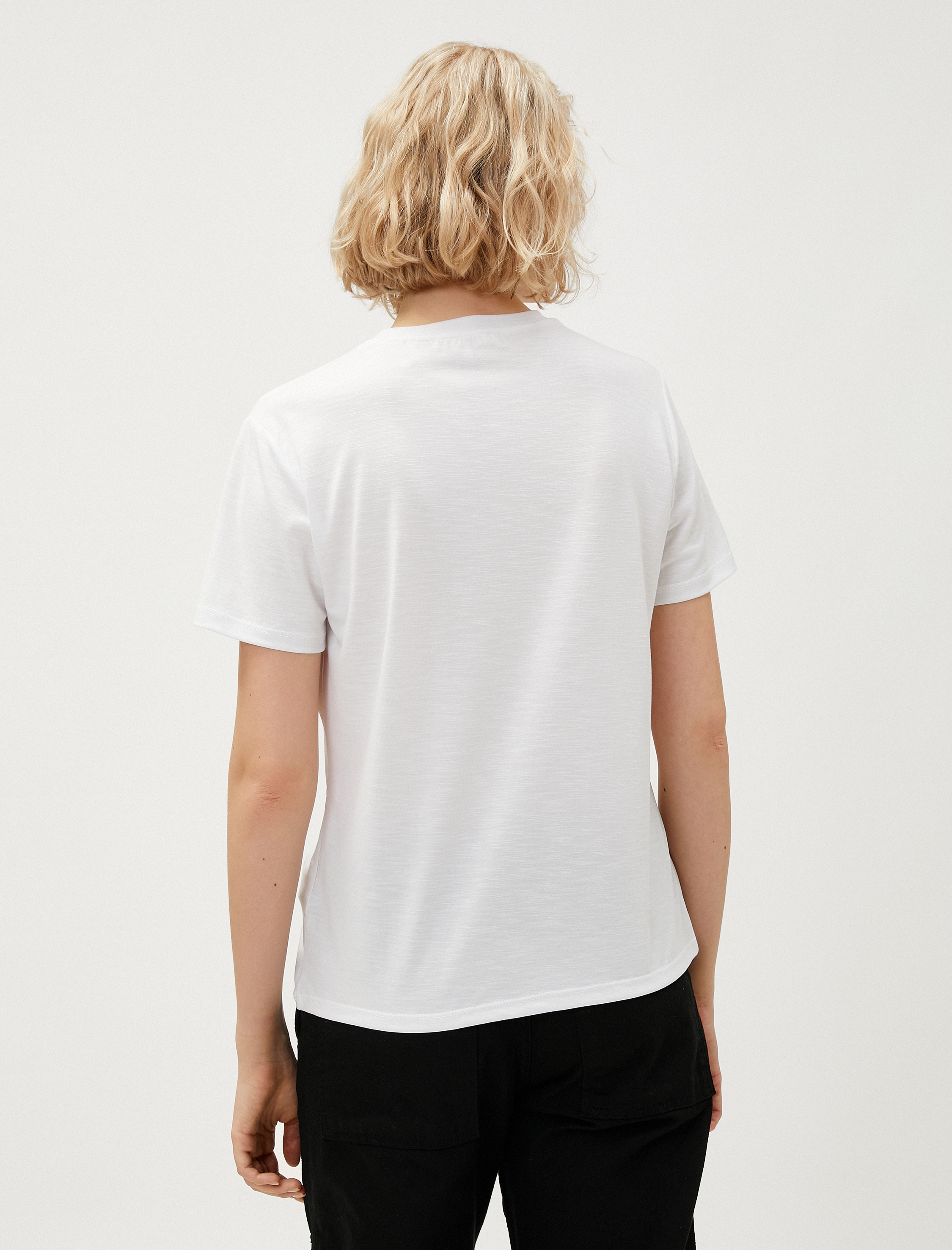 Basic Modal Tişört Kısa Kollu