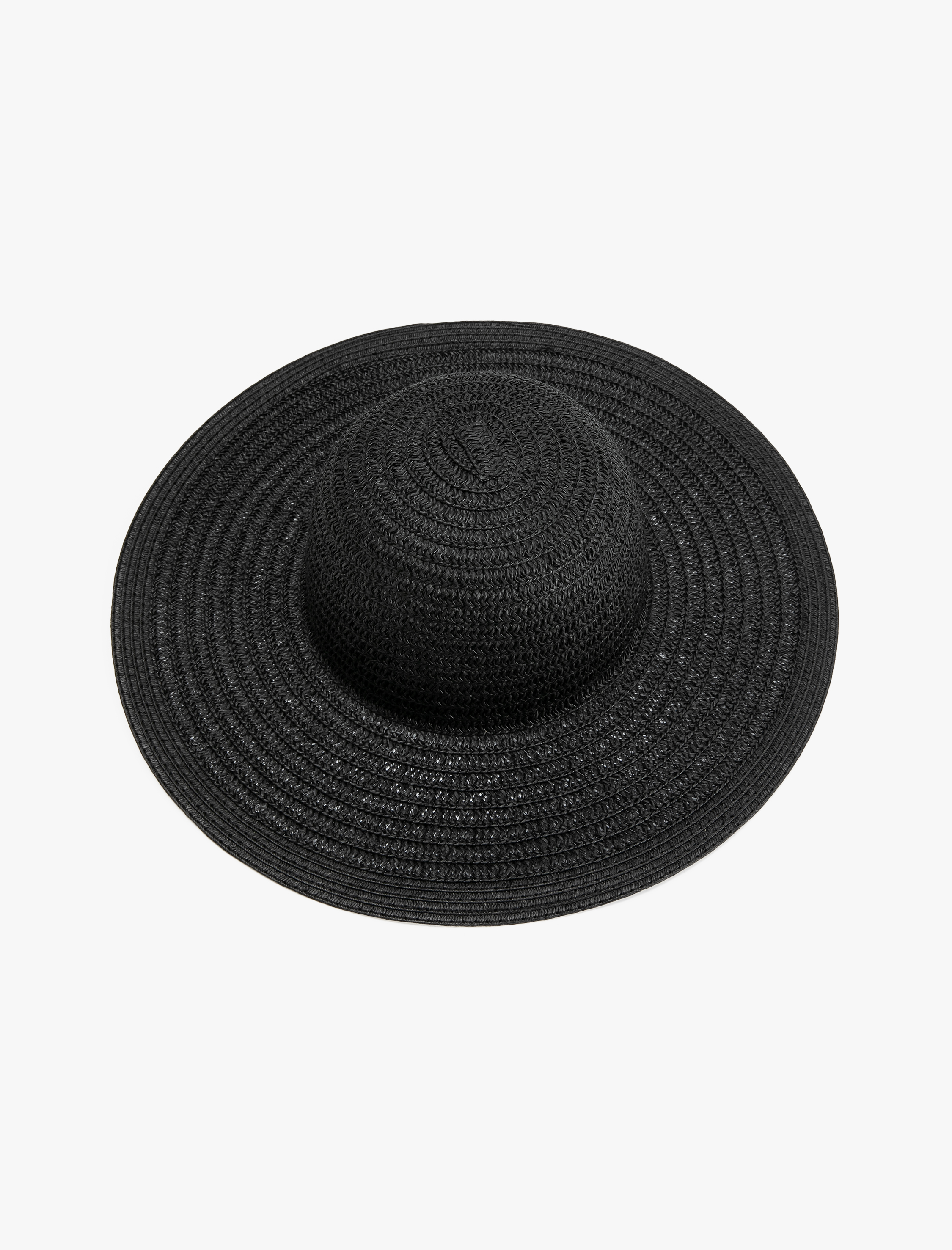  Kadın Hasır Şapka Fötr Dokulu