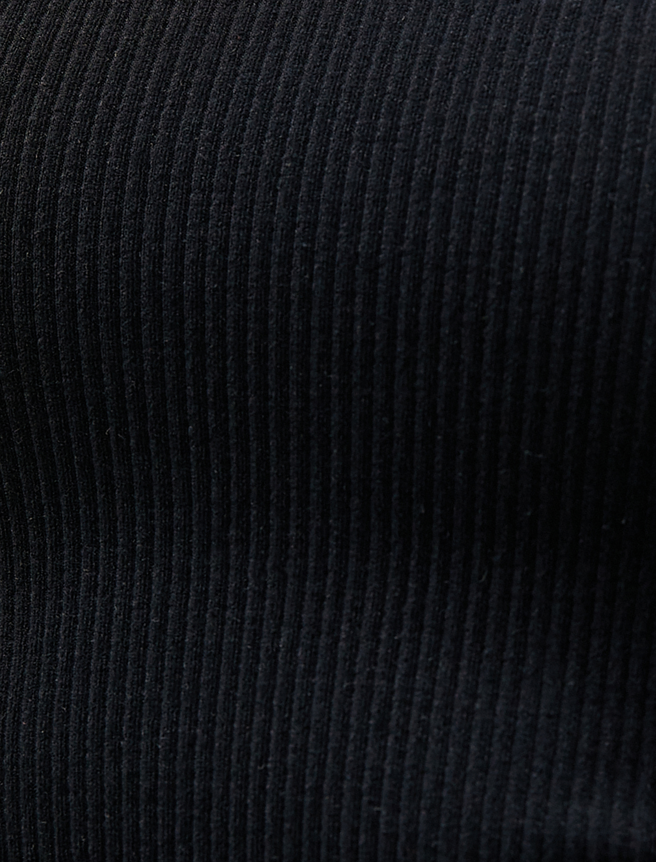   Crop Fitilli Atlet U Yaka Asimetrik Kesim